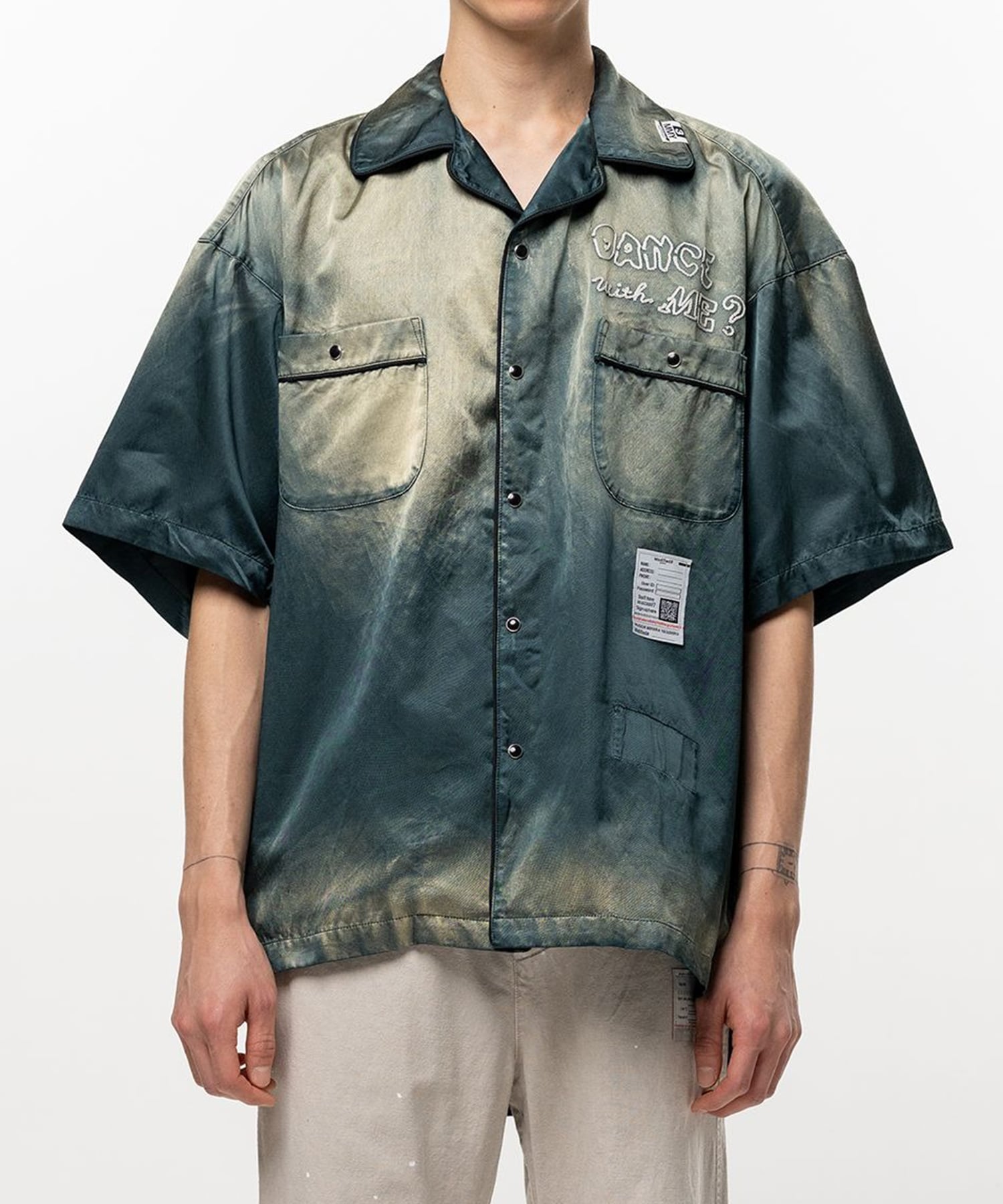 SUN FADE H/S SATIN SHIRTS