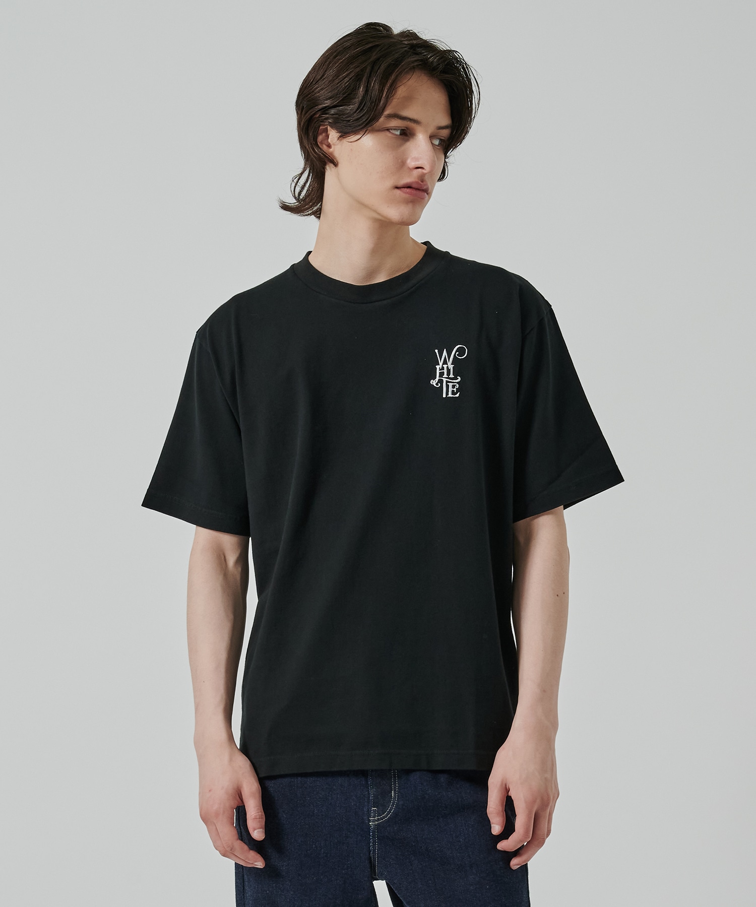 WM LOGO EMBROIDERY T-SHIRT