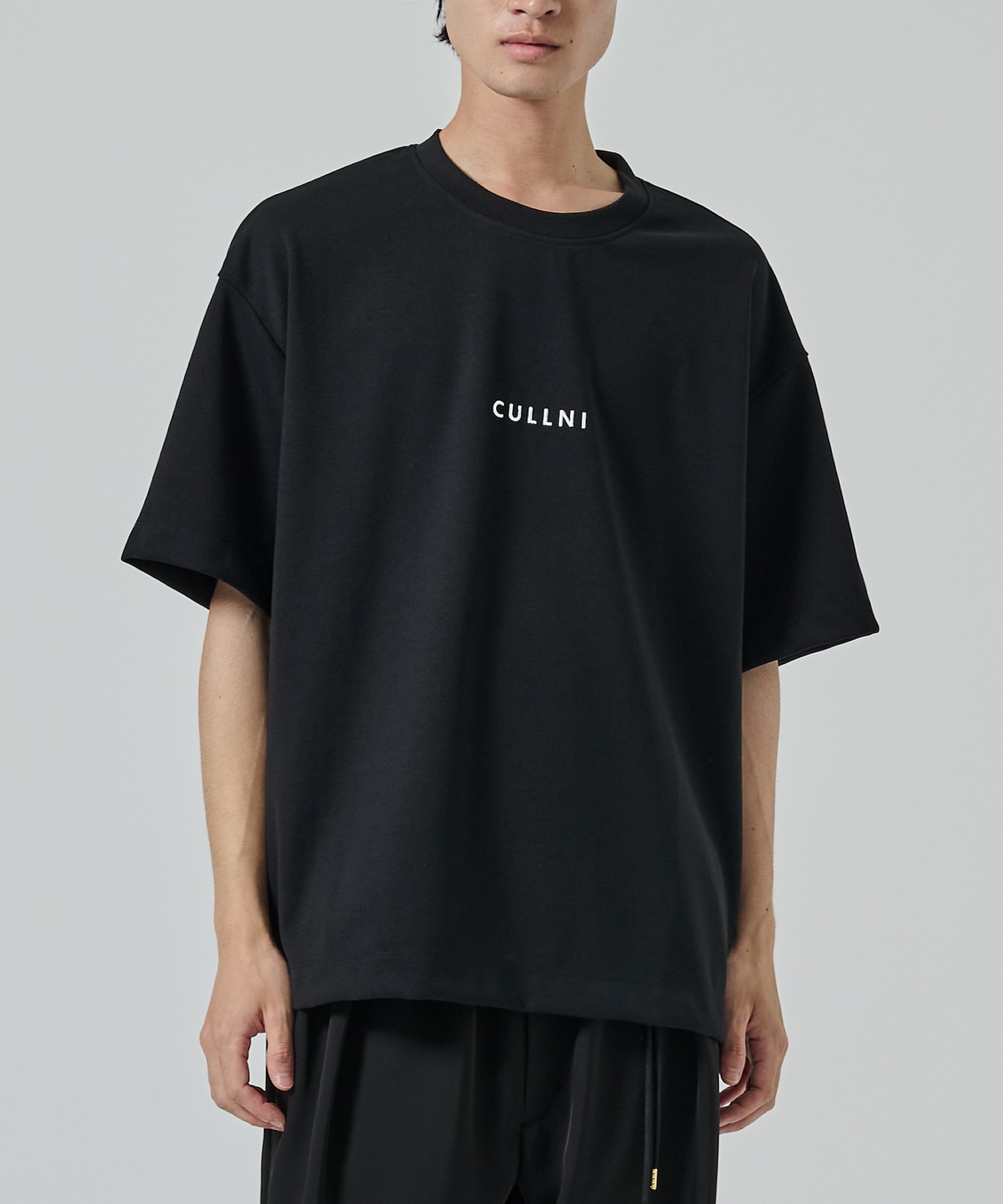 CULLNI Logo Embroidery Ponte Rome Pullover