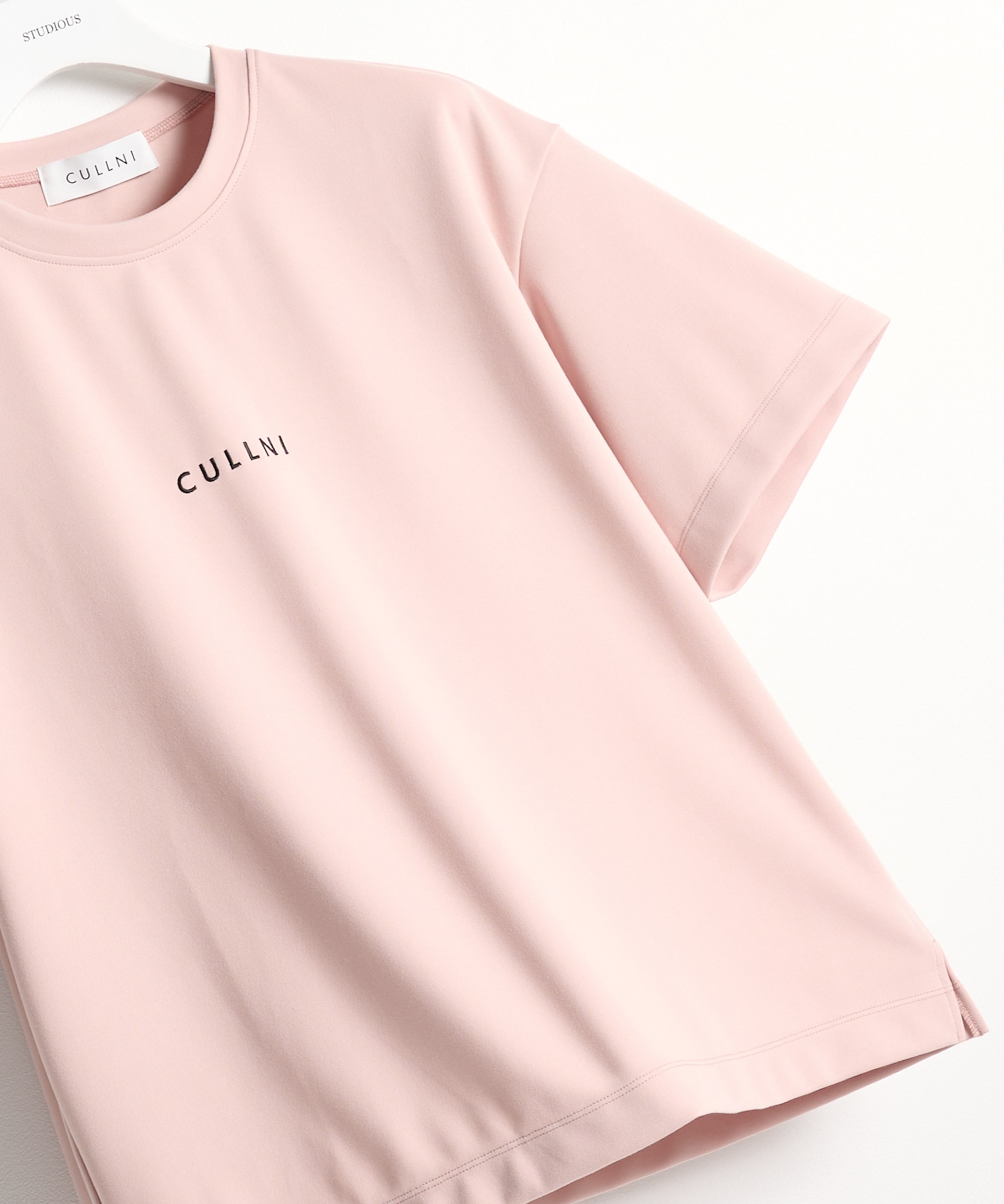 CULLNI Logo Embroidery Ponte Rome Pullover