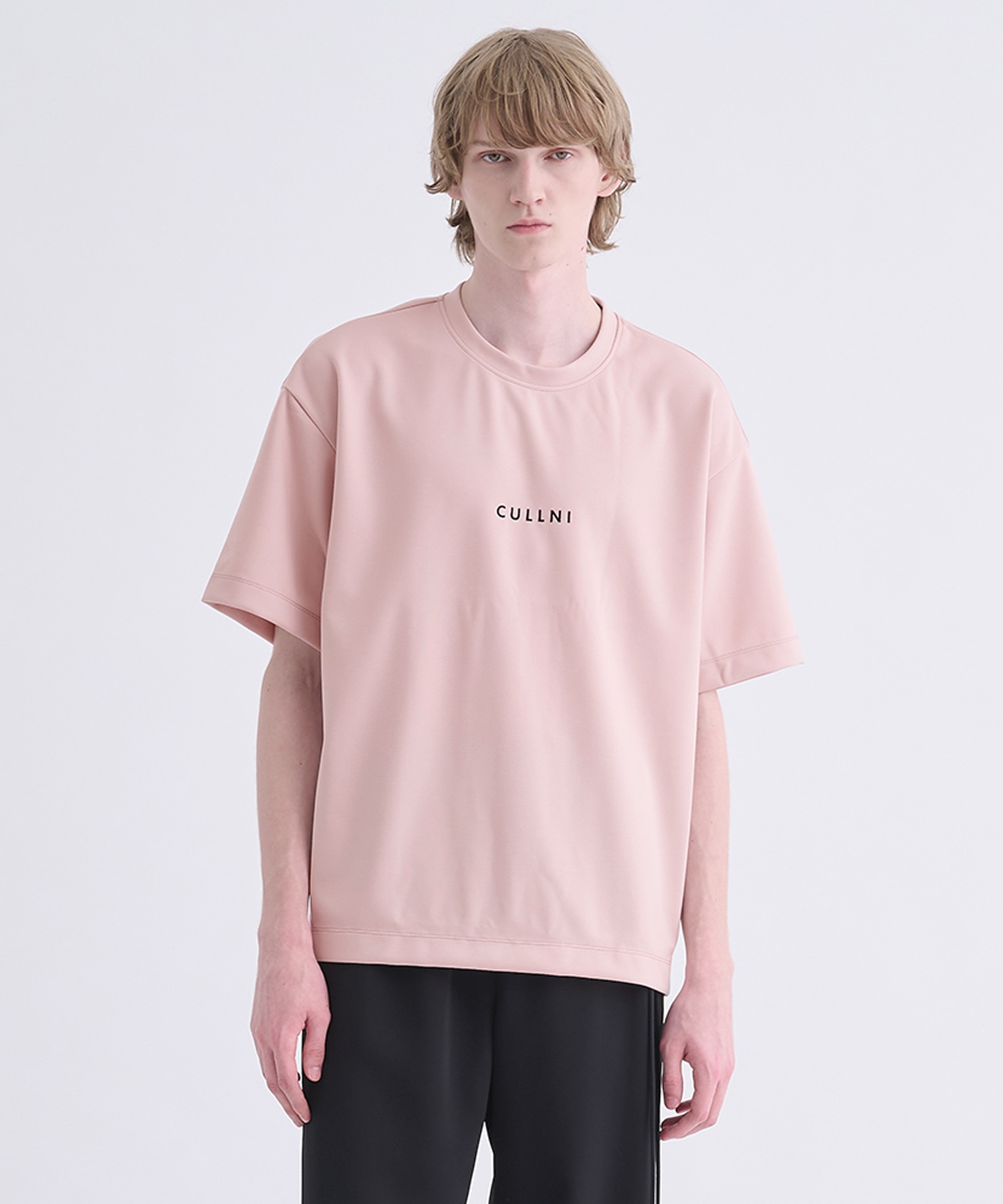 CULLNI Logo Embroidery Ponte Rome Pullover