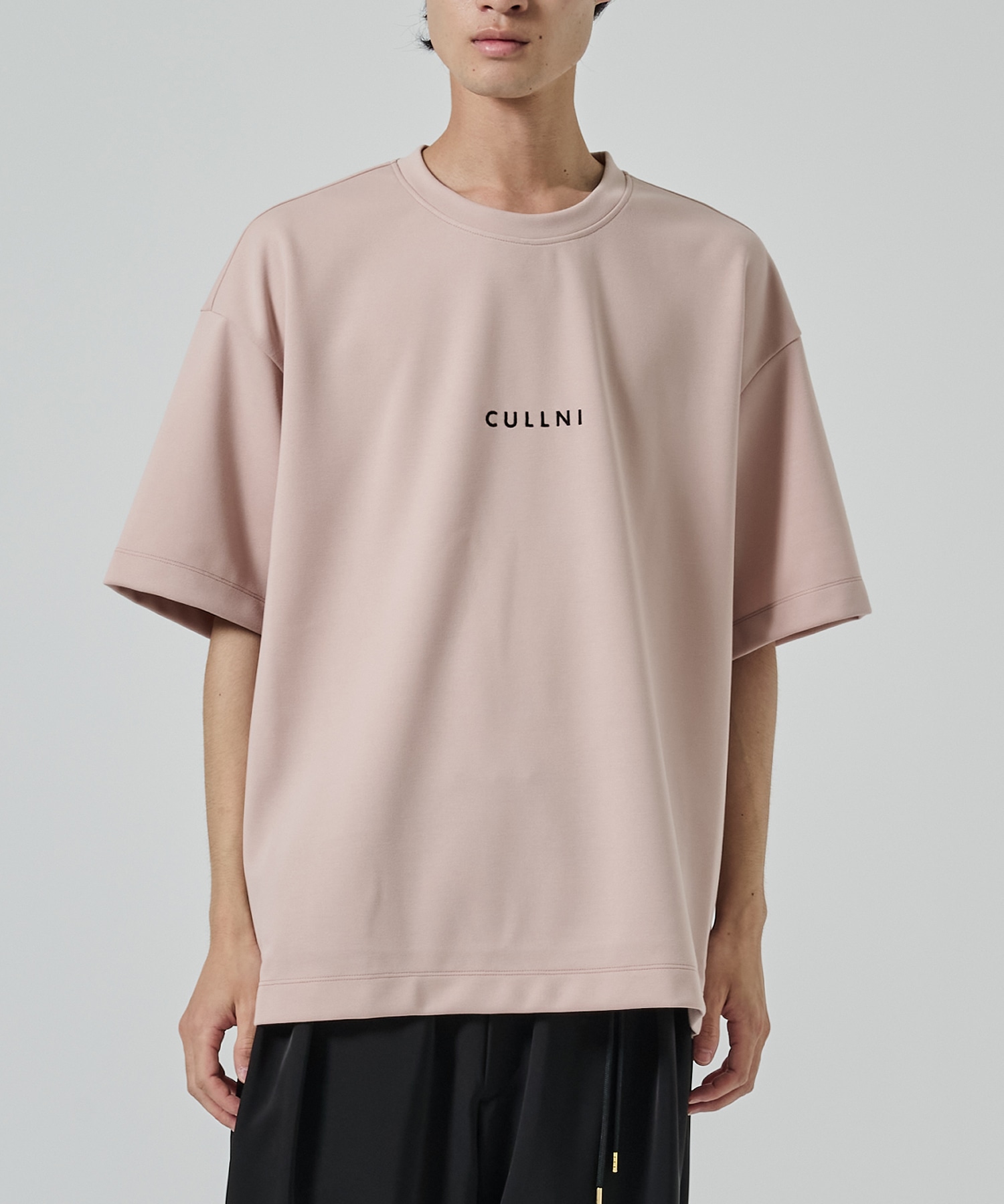CULLNI Logo Embroidery Ponte Rome Pullover