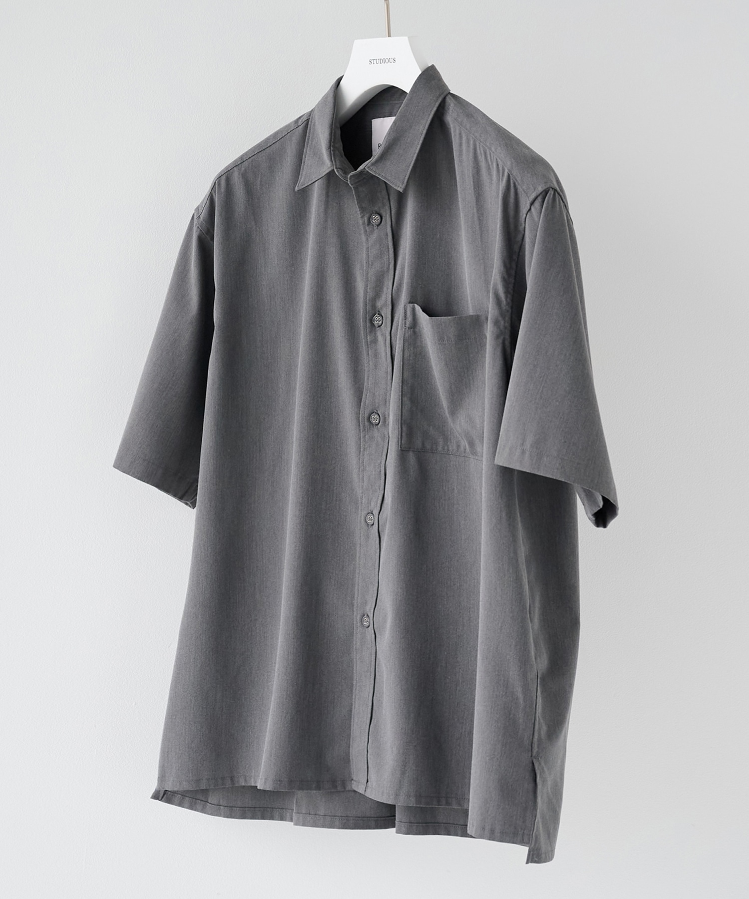 別注 DRAW CORD S/S POCKET SHIRTS
