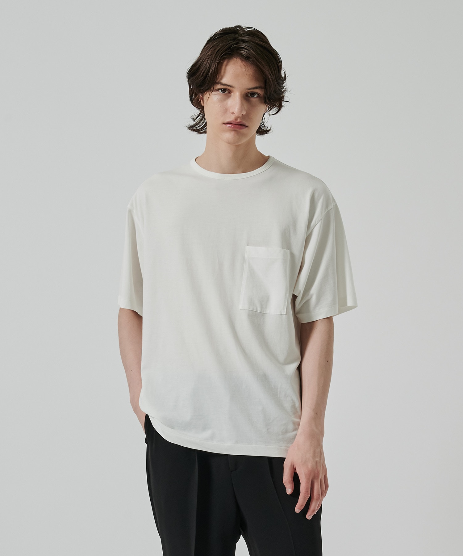 BROAD AIR JERSEY POCKET T-SHIRT