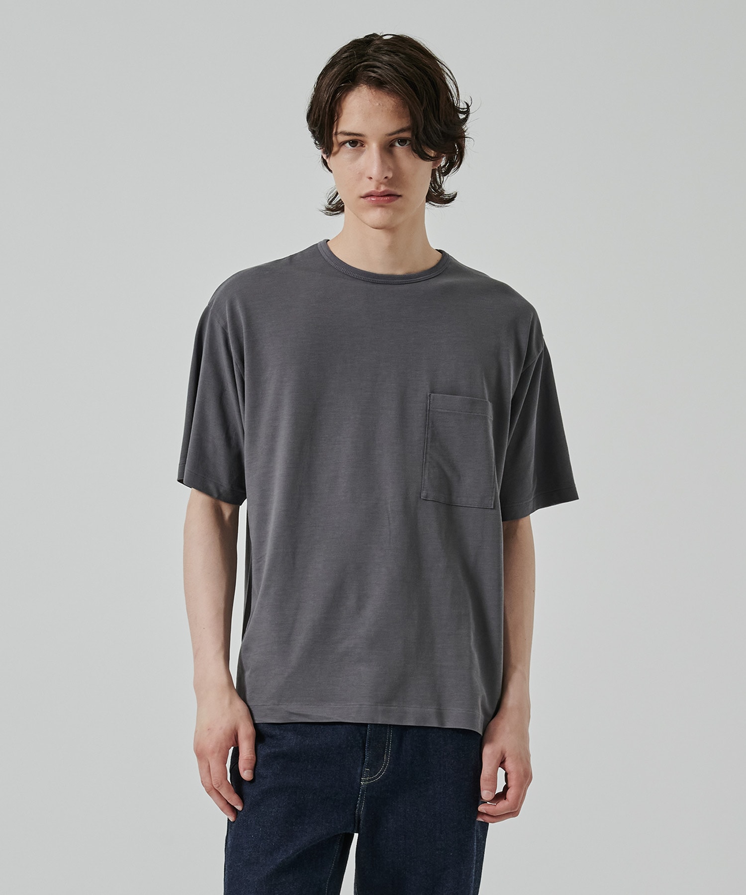 BROAD AIR JERSEY POCKET T-SHIRT