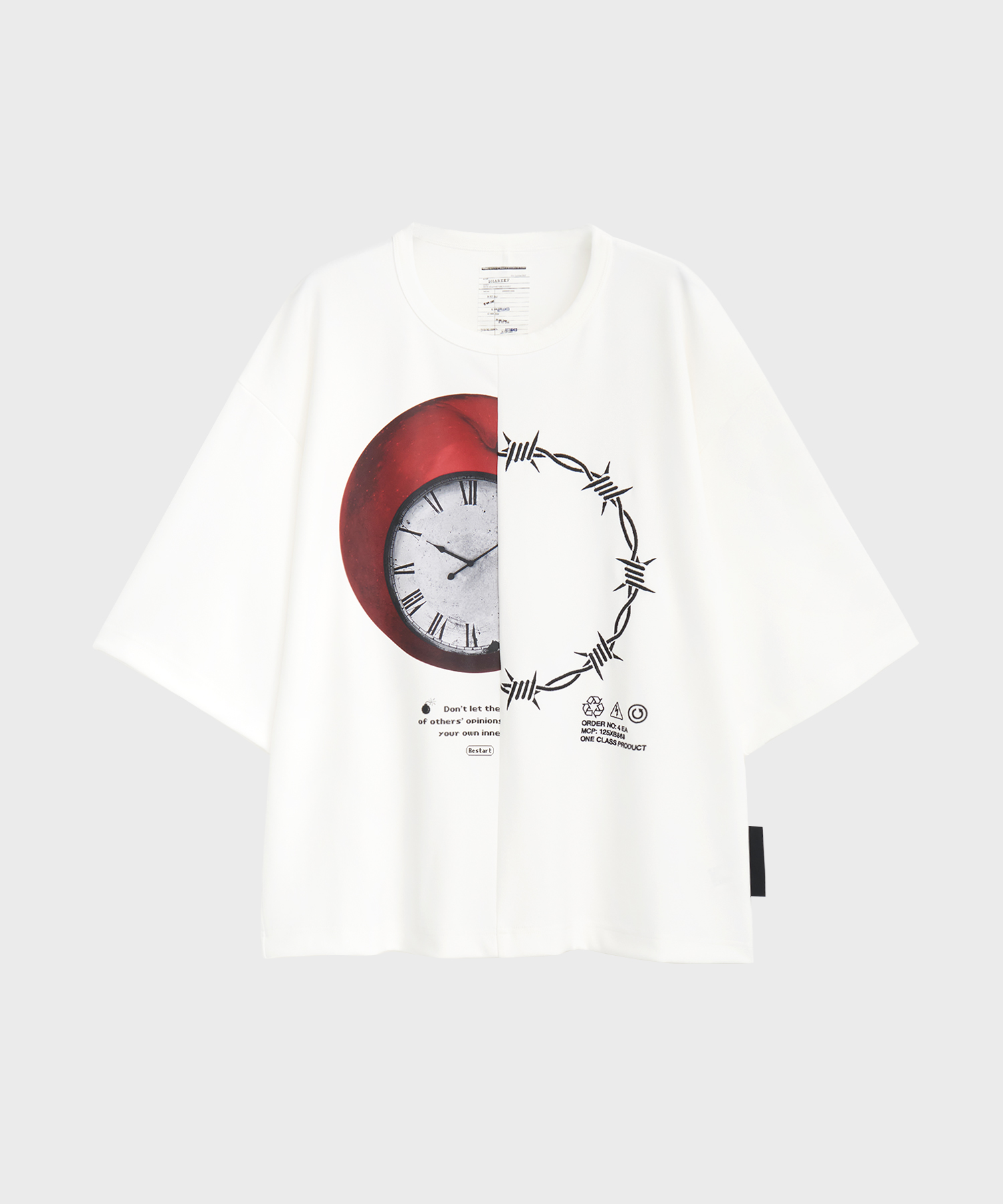 APPLE×YUSHITESSEN TEE