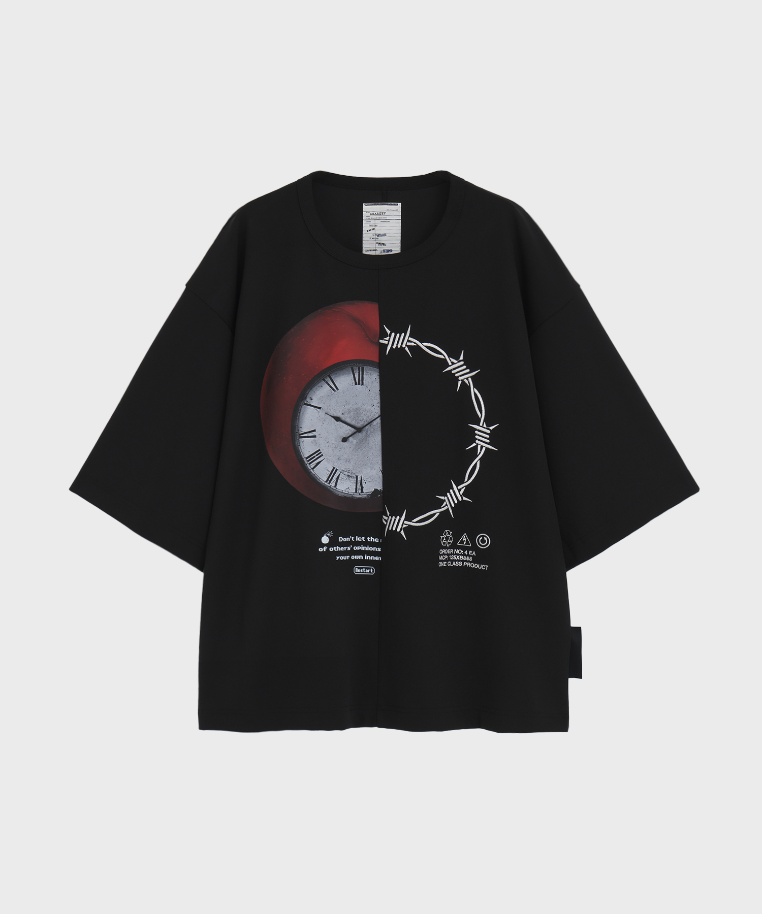 APPLE×YUSHITESSEN TEE