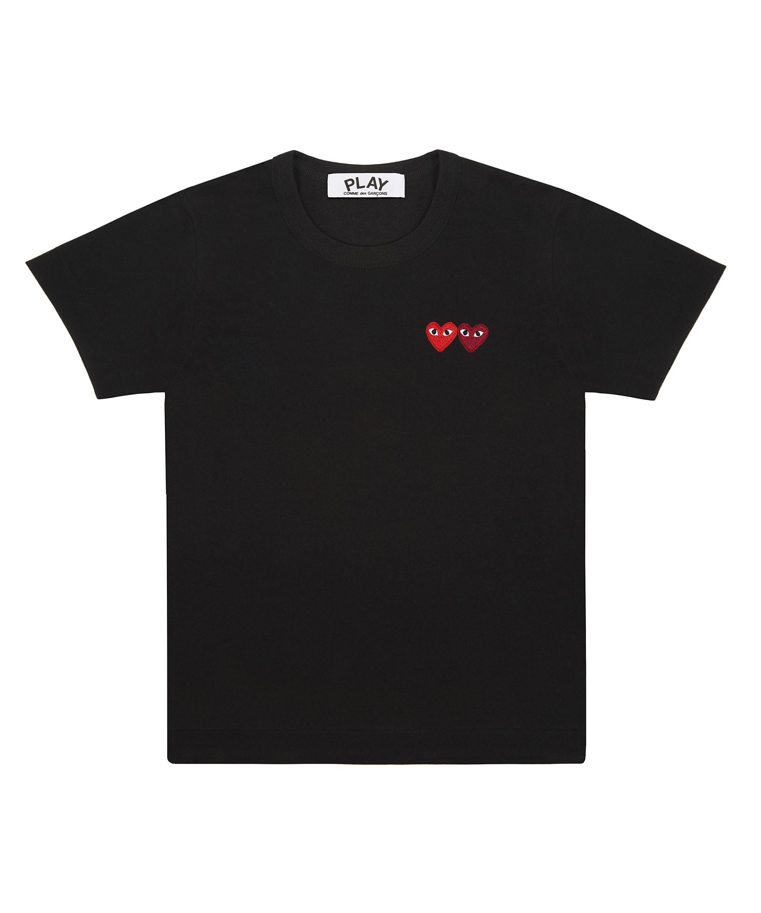 AX-T226-051 T-SHIRT DOUBLE BURGENDY EMBLEM S/S