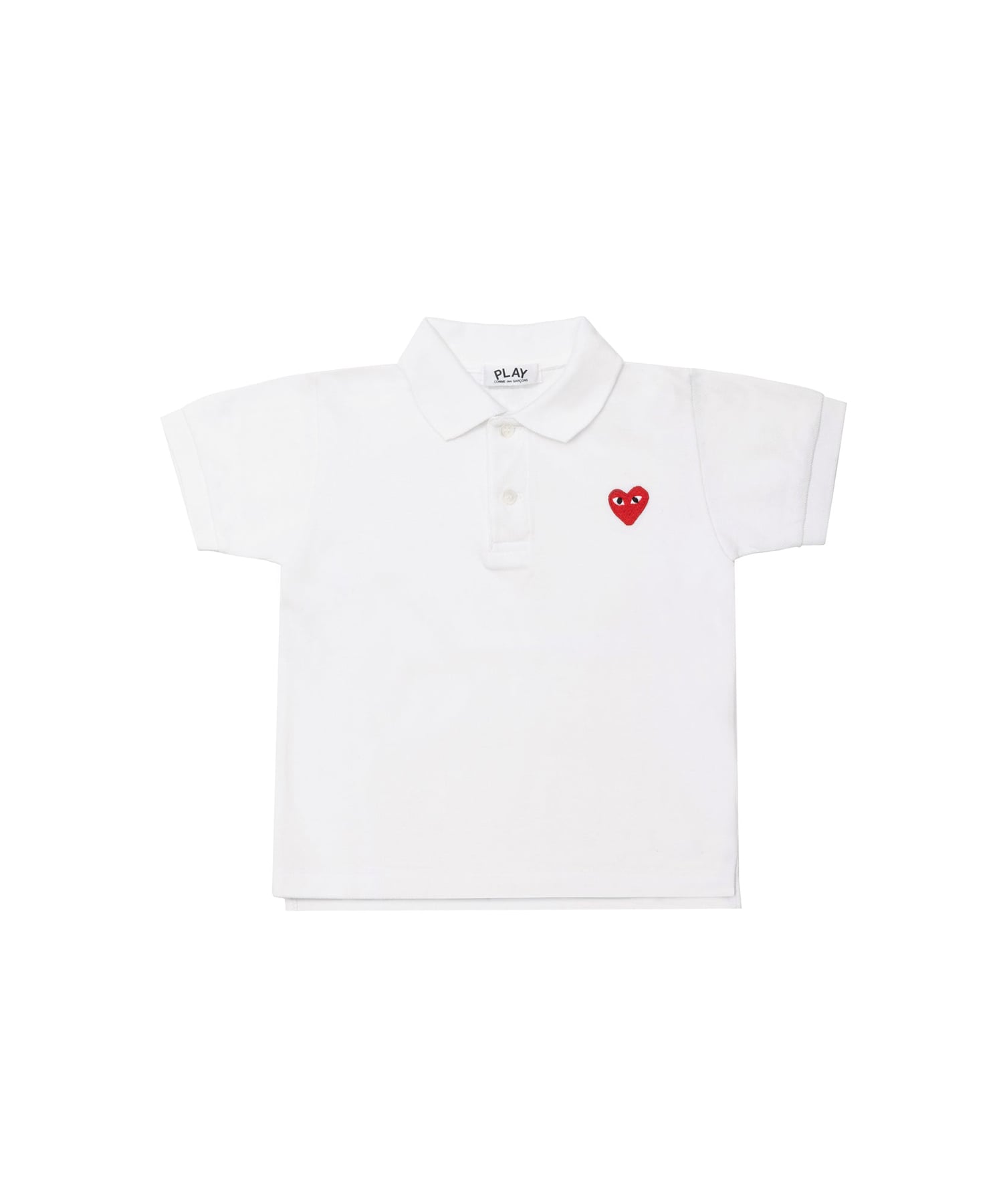 AX-T505-100 KIDS T-SHIRT RED EMBLEM polo