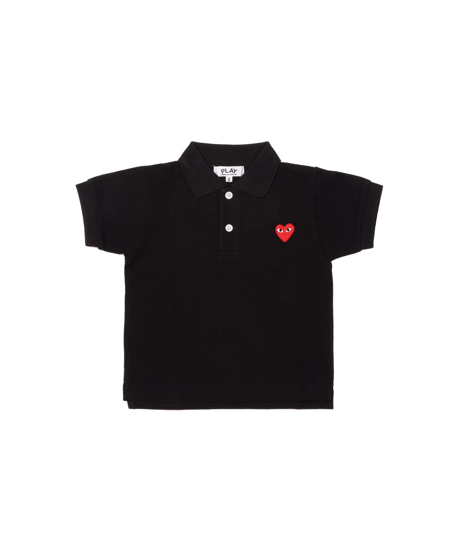 AX-T505-100 KIDS T-SHIRT RED EMBLEM polo