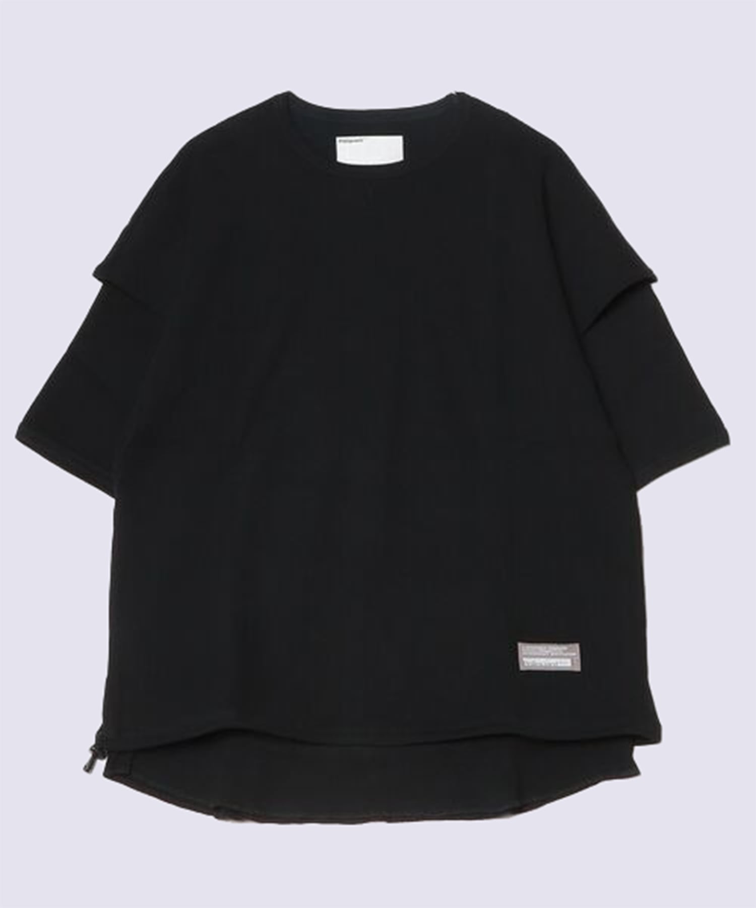 THE LINKED WAFFLE S/S LAYERED TEE