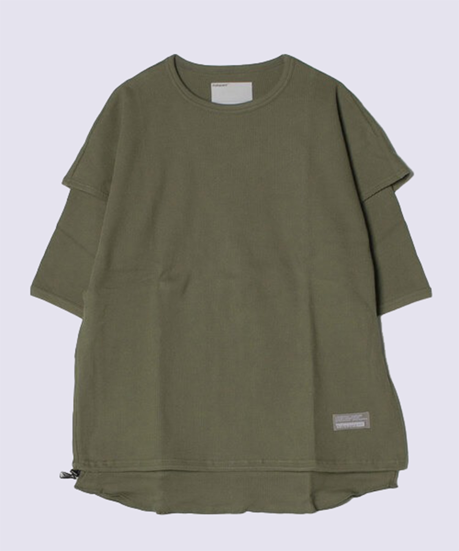 THE LINKED WAFFLE S/S LAYERED TEE