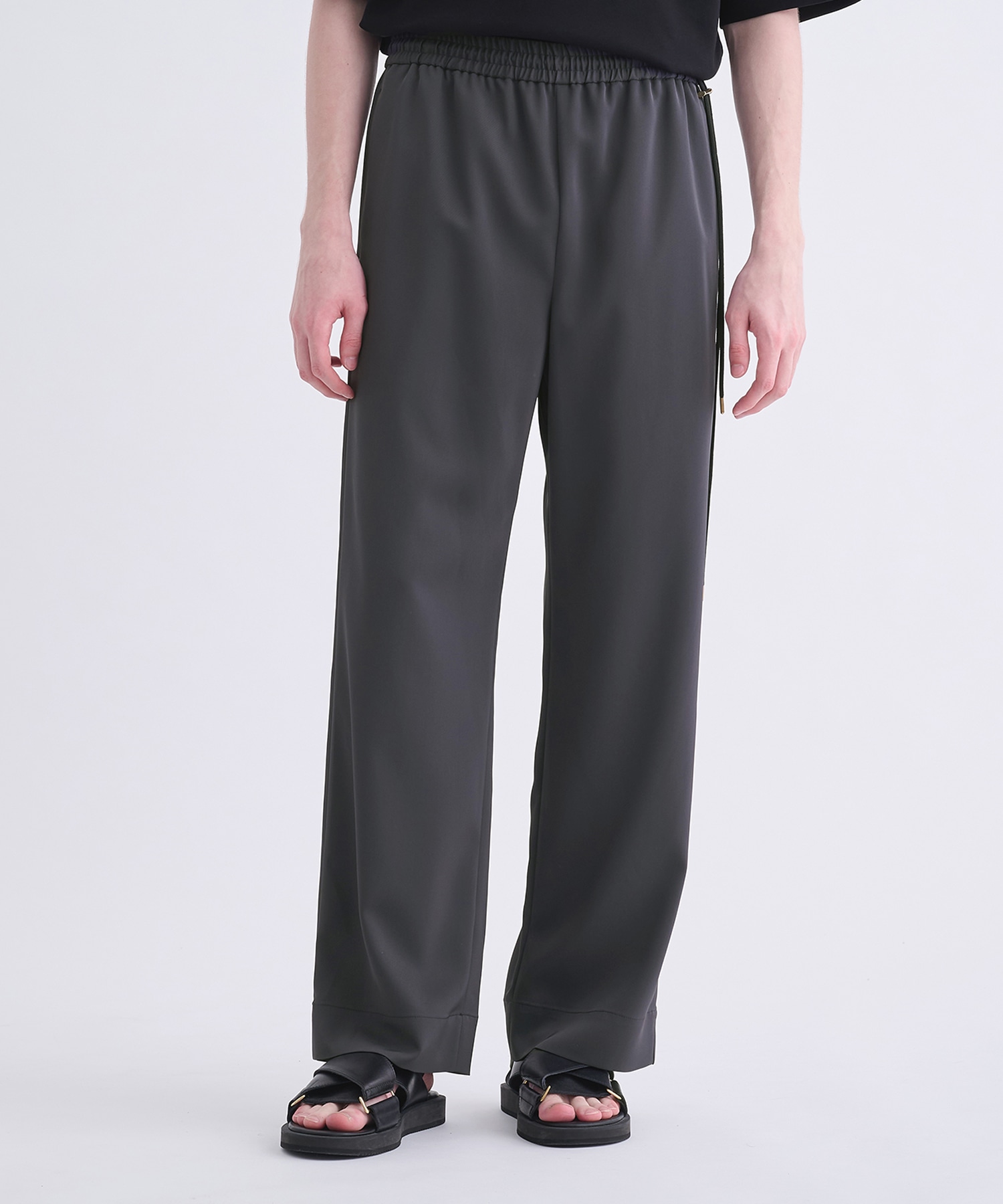 Dry Stretch Twill Side Drawstring Relux Wide Pant