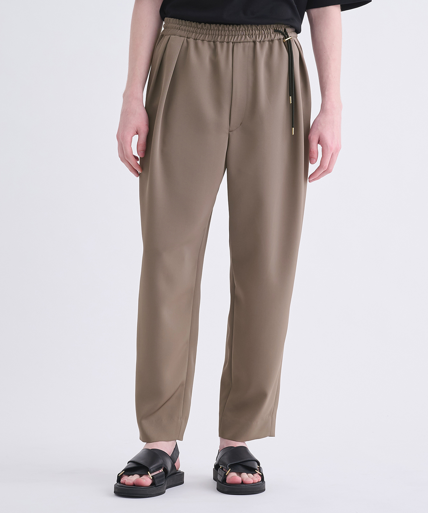 〈別注〉 Dry Stretch Twill Side Drawstring Relax Wide Tapered Pa