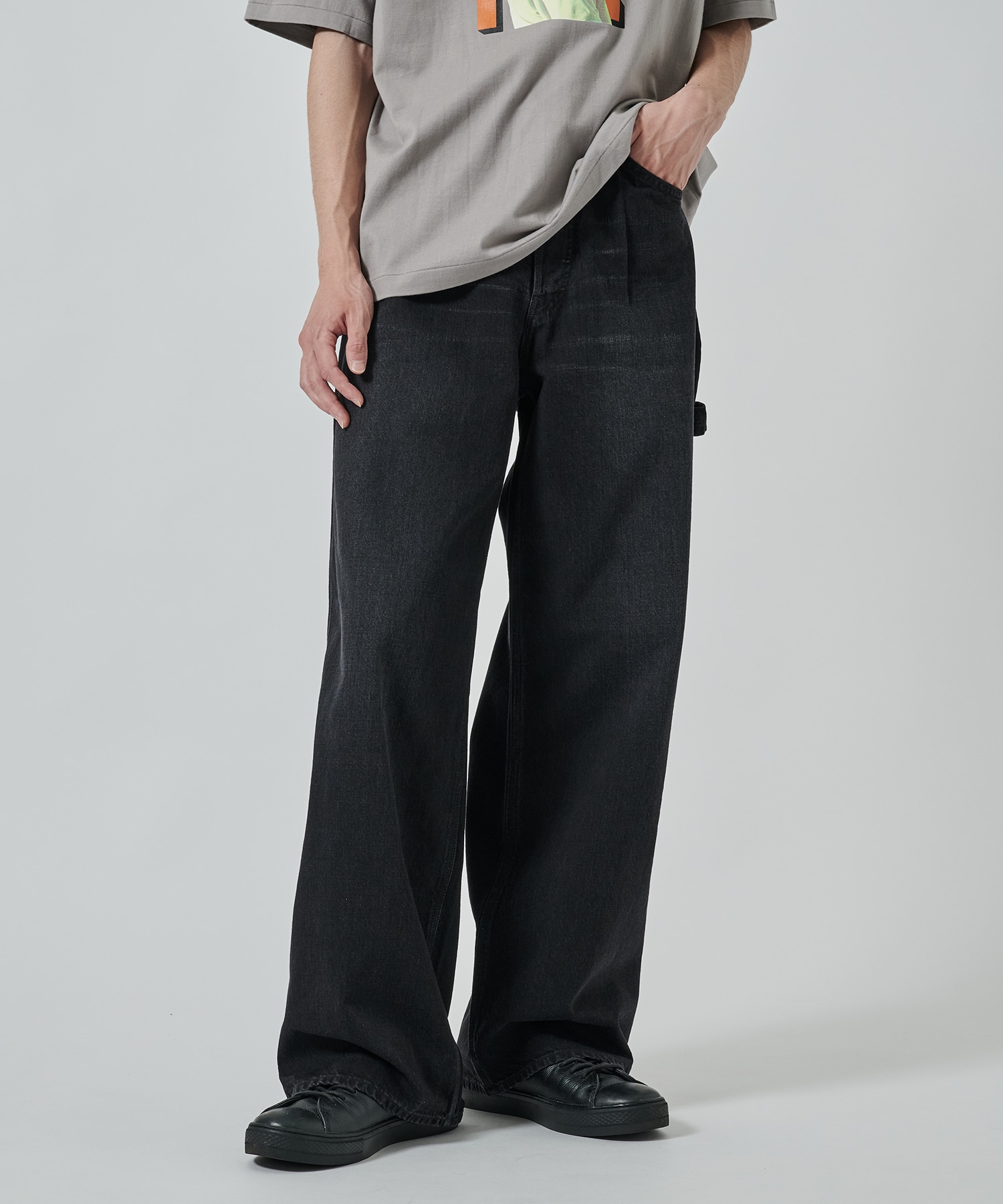 WIDE PAINTER PANTS