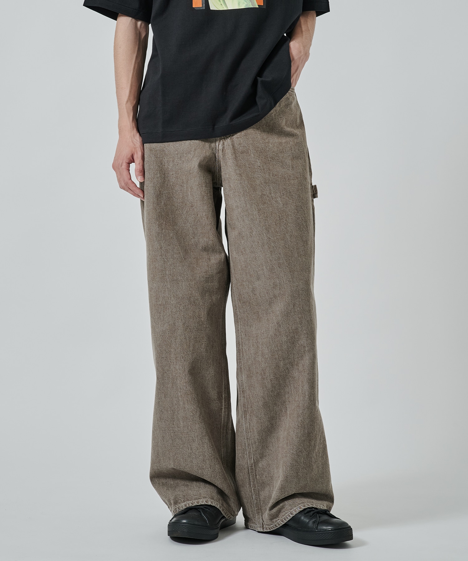 WIDE PAINTER PANTS