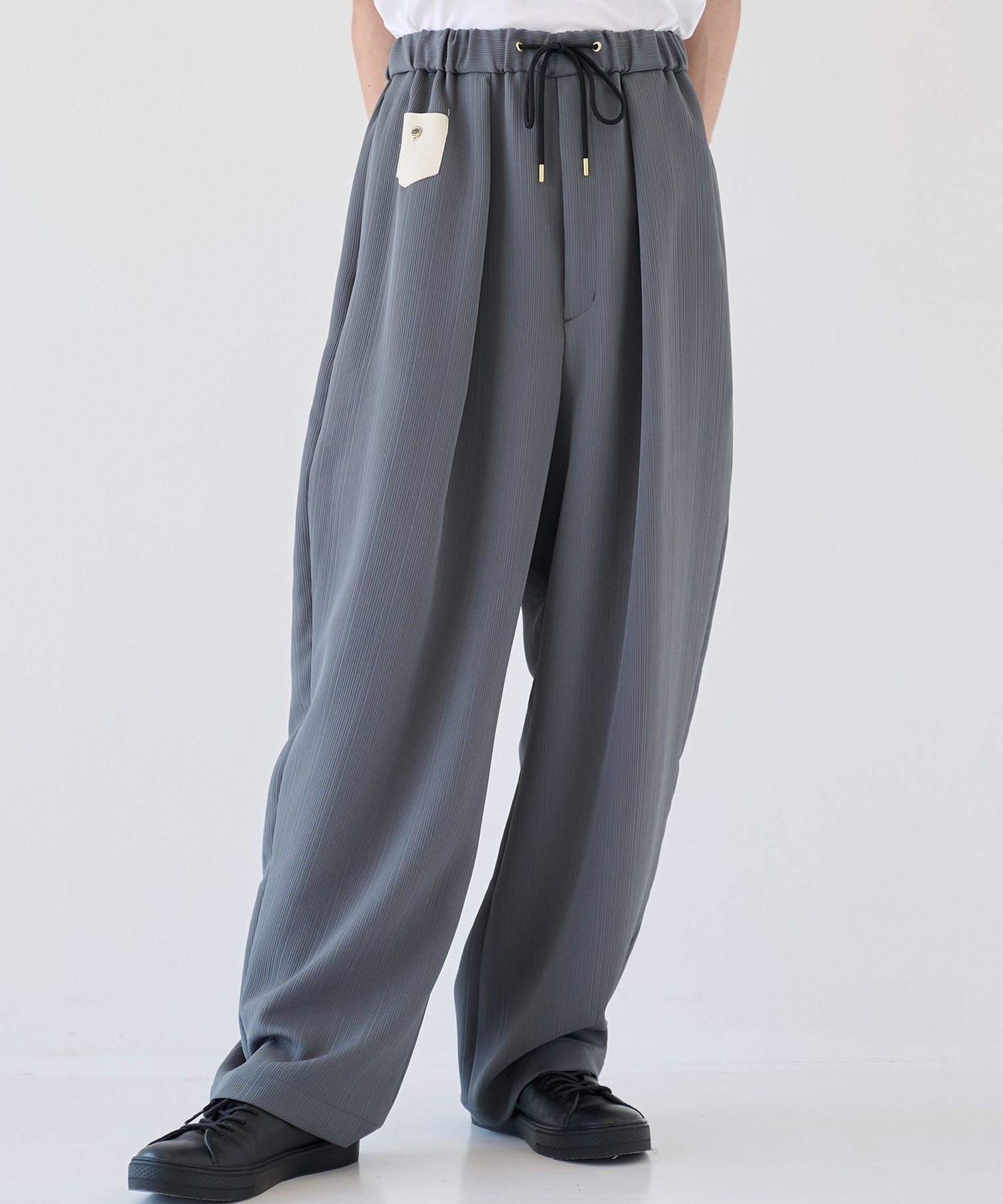 別注 Minimal Pocket PLEATS Easy Pants