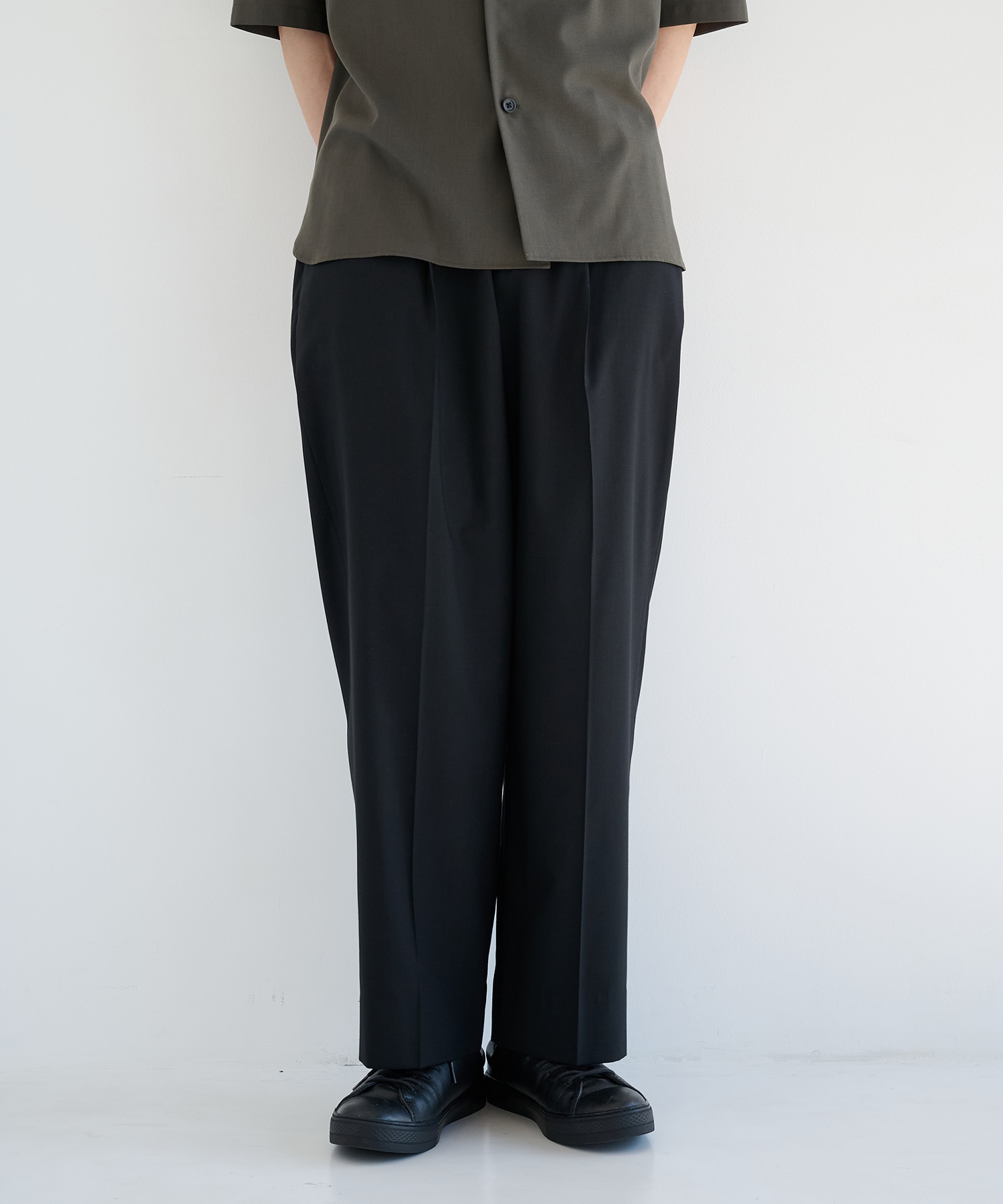COOL WOOL WIDE SLACKS