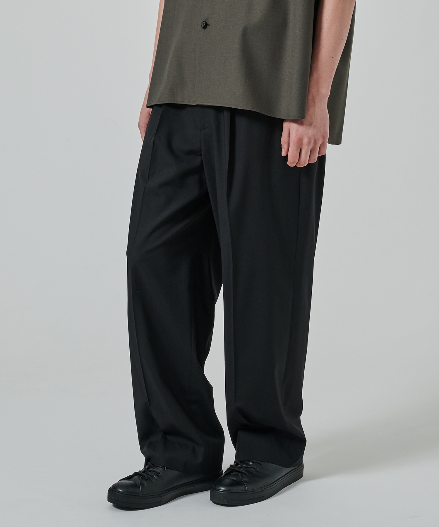 COOL WOOL WIDE SLACKS
