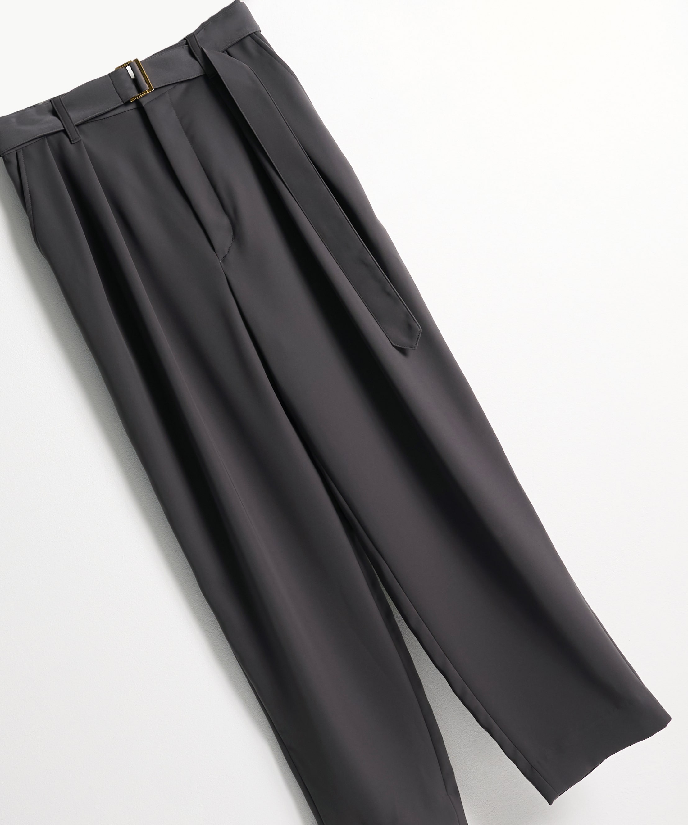 〈別注〉2Tuck Pants with Long Belt for STUDIOUS
