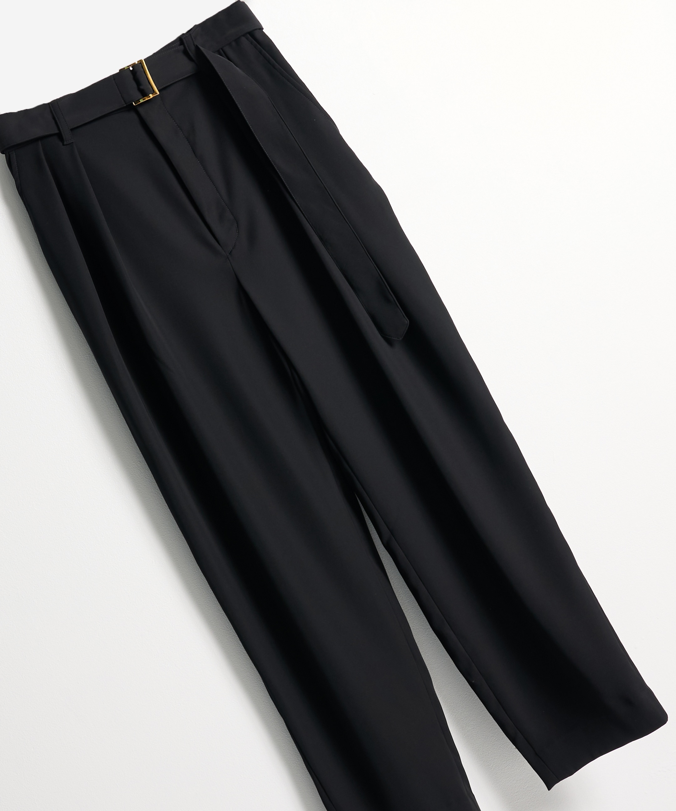 〈別注〉2Tuck Pants with Long Belt for STUDIOUS