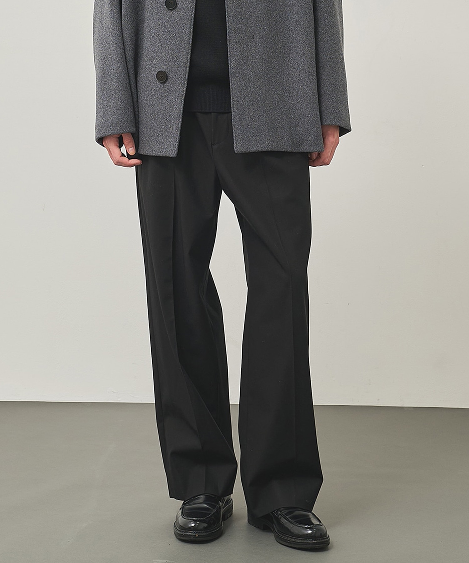 GANSHIN DRILL WIDE SLACKS