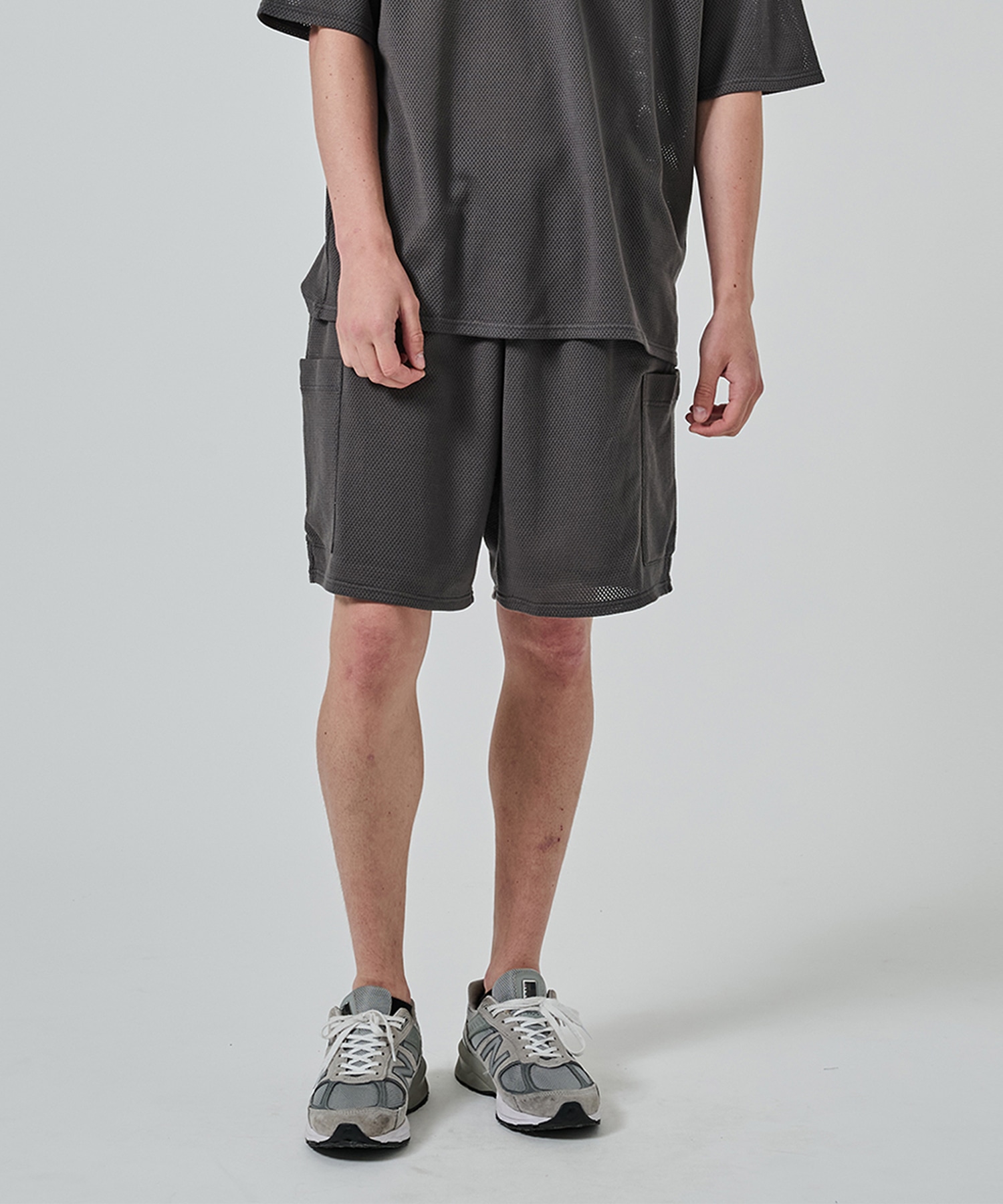 別注〉 BLK WIDE CARGO SHORT PANTS | MOUNTAINEERING