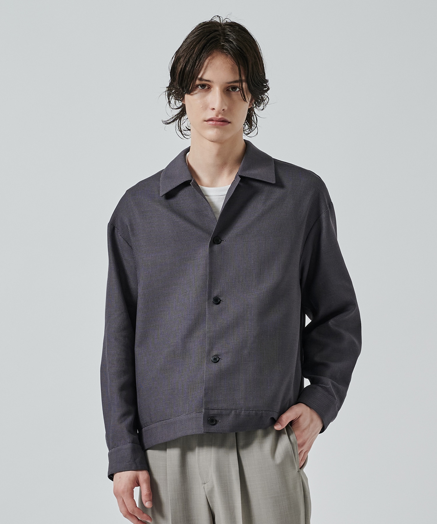SHEER SHIRTS BLOUSON