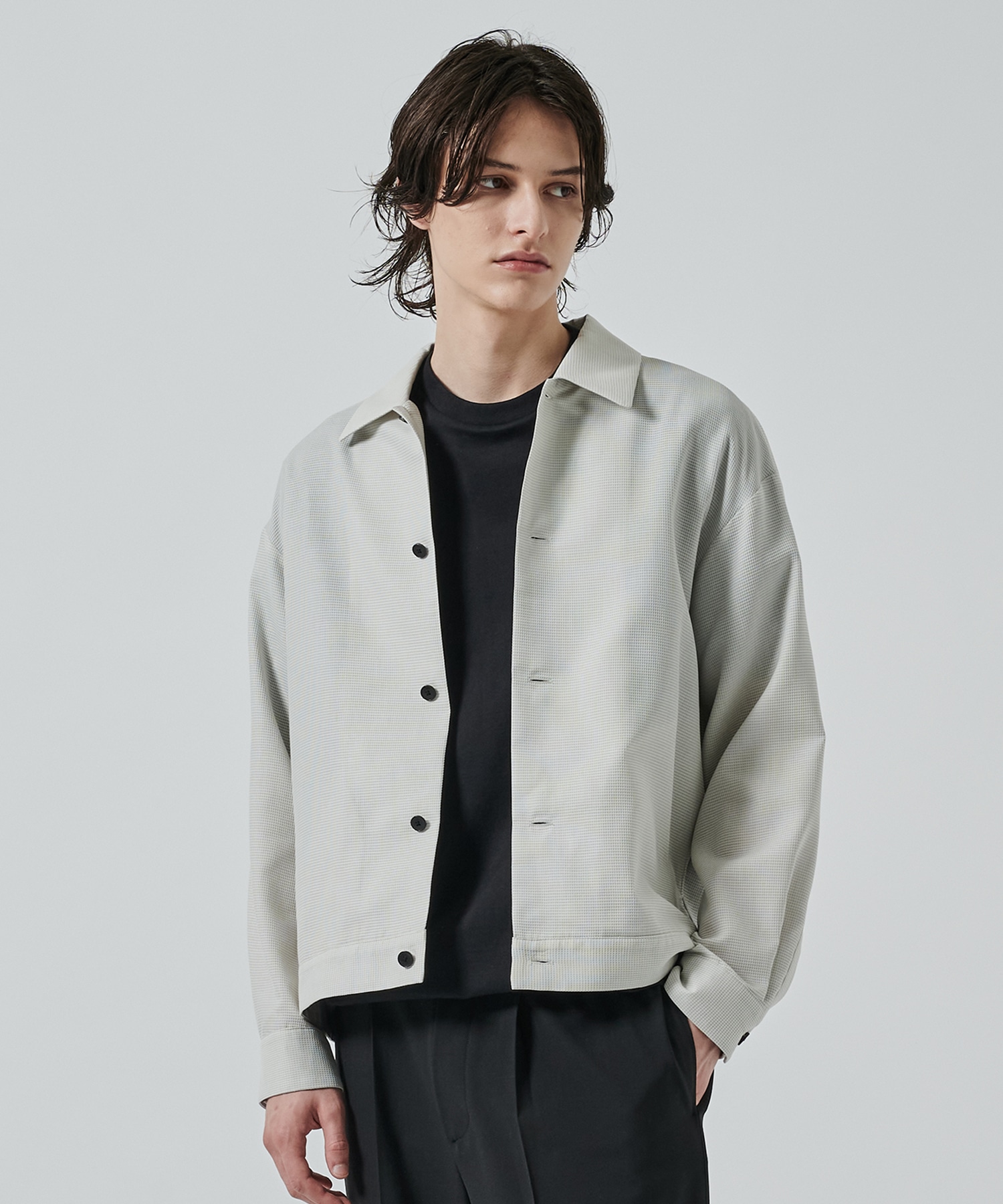SHEER SHIRTS BLOUSON