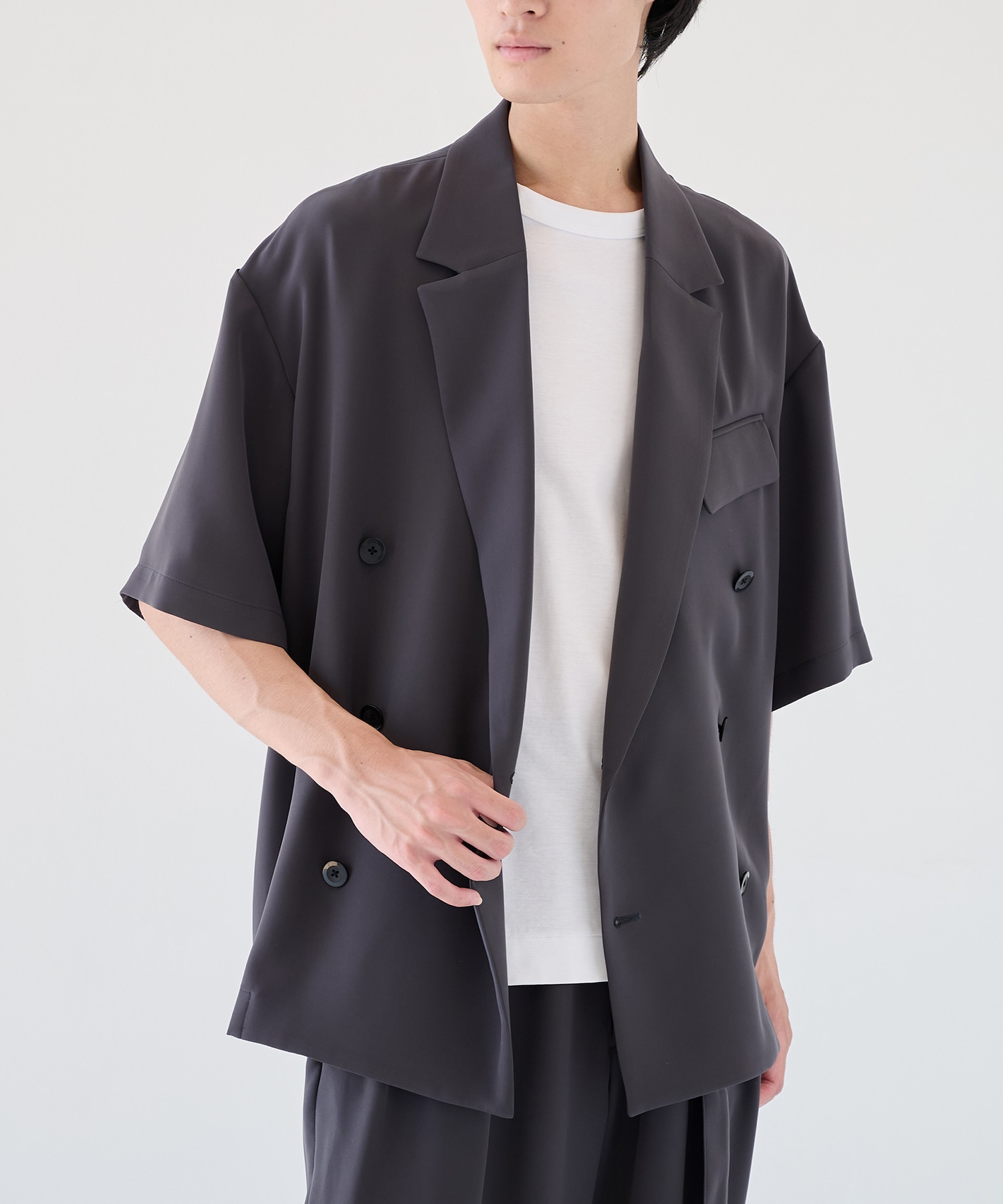 〈別注〉SHORT SLEEVE TAILORED JACKET