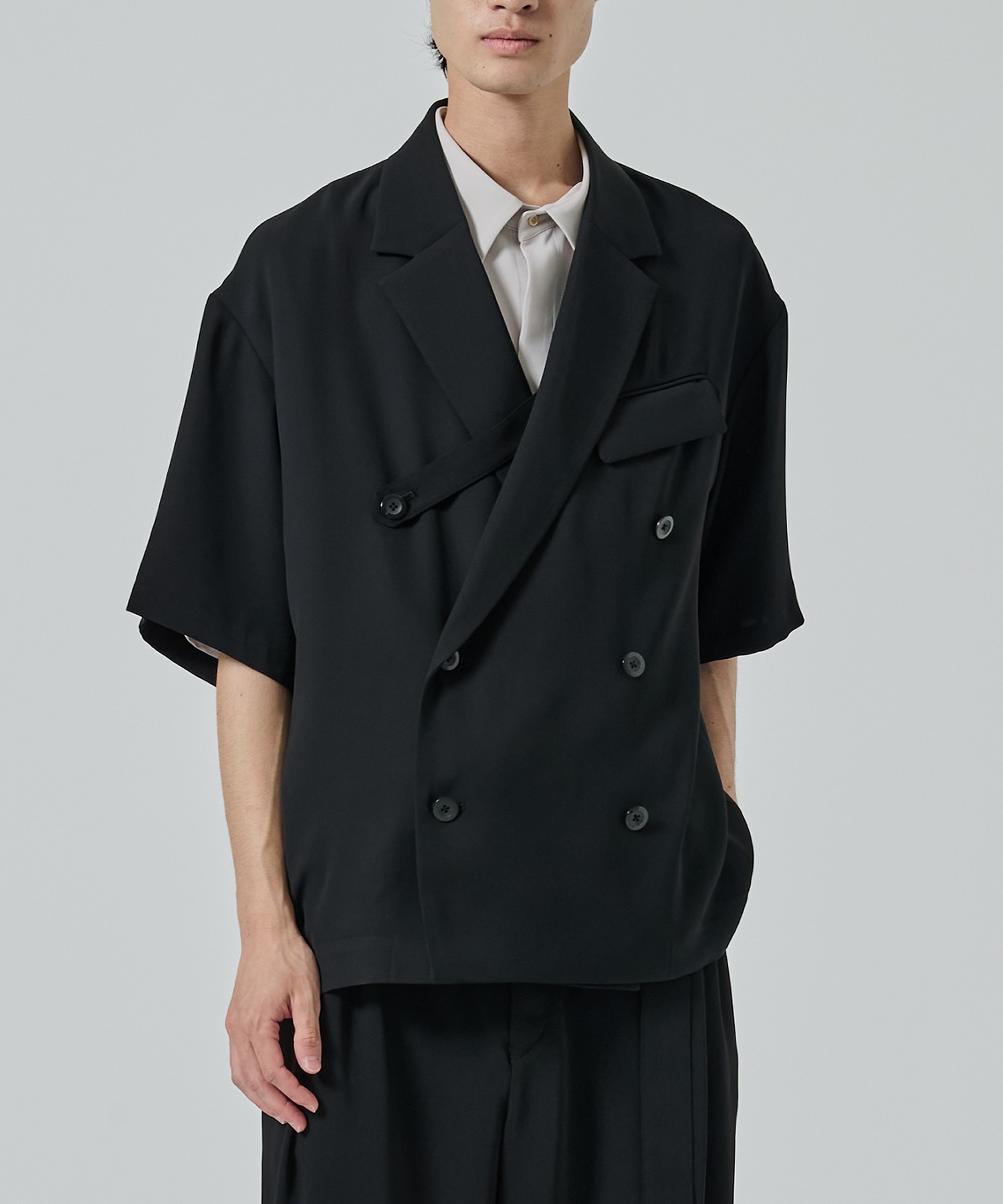 〈別注〉SHORT SLEEVE TAILORED JACKET