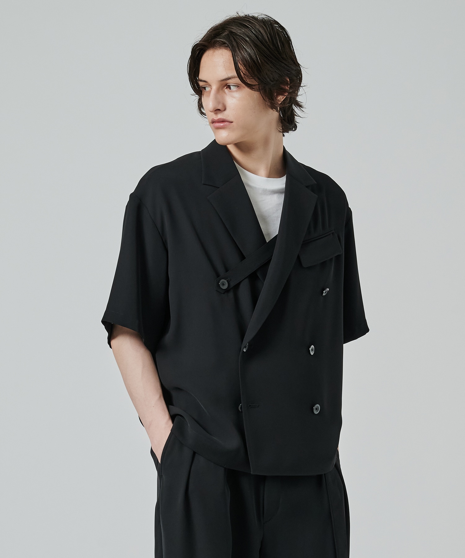 〈別注〉SHORT SLEEVE TAILORED JACKET