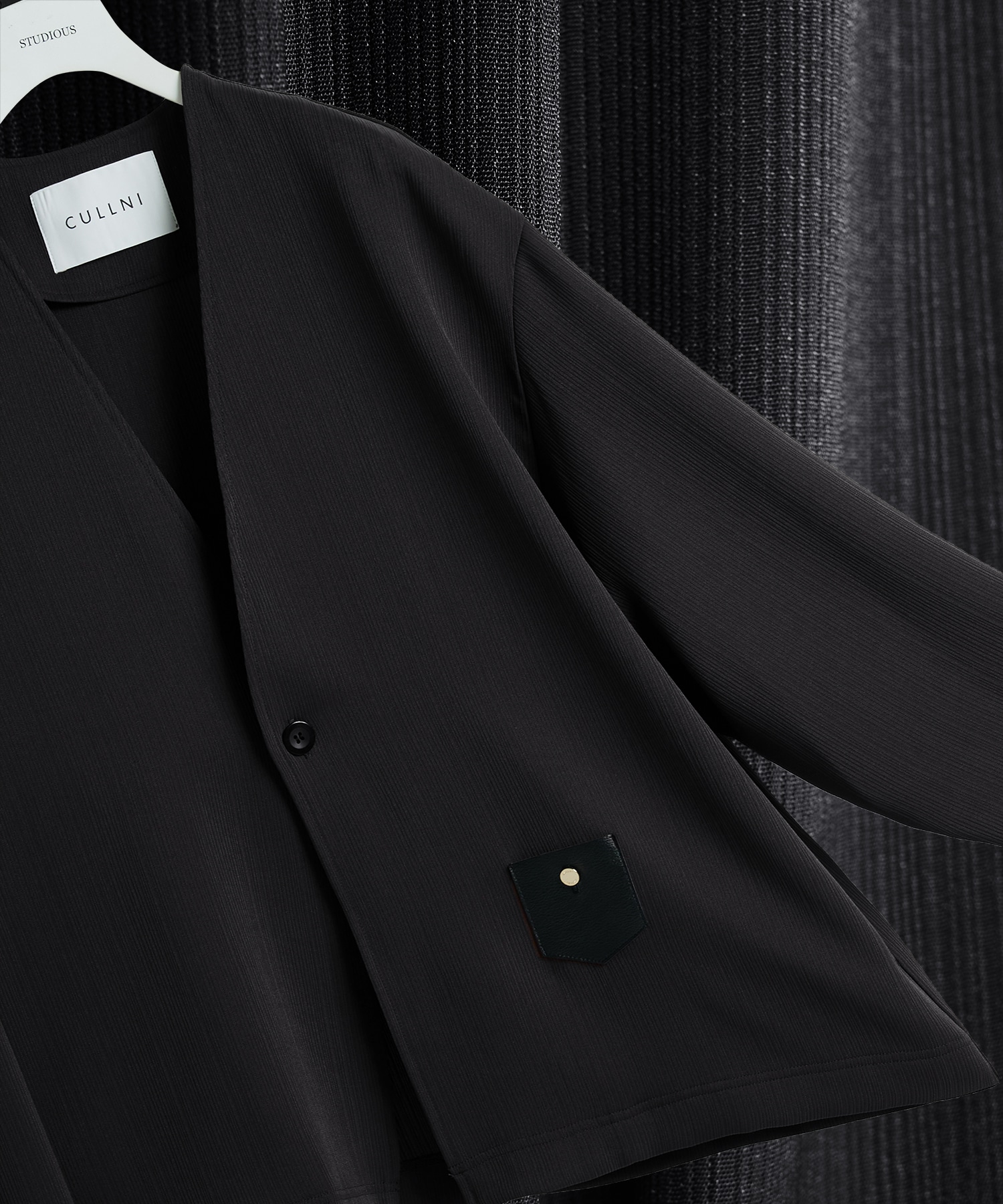 別注 Minimal Pocket PLEATS Cardigan