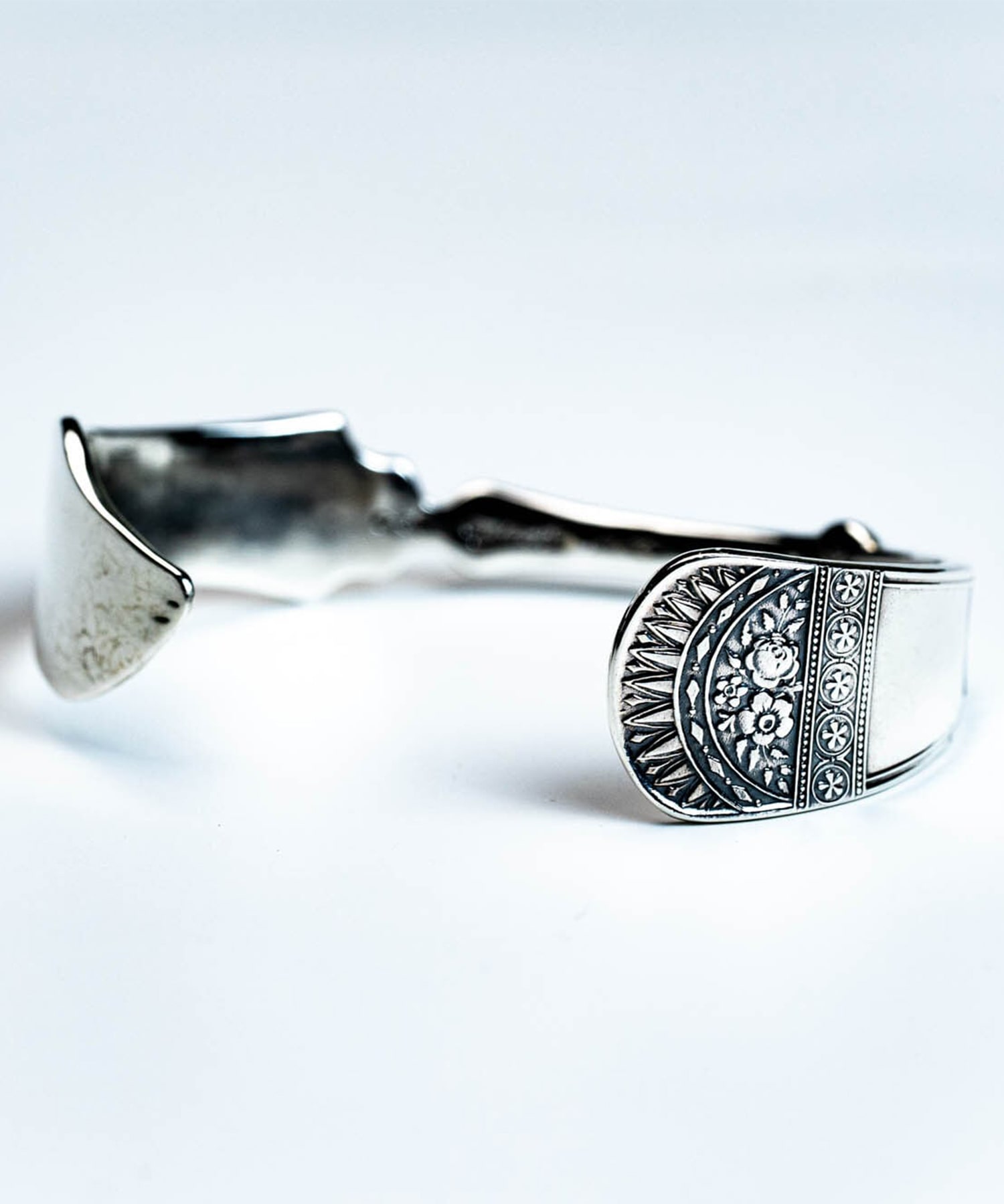 Cutlery Butter Knife　Bangle　(燻し仕上げ)