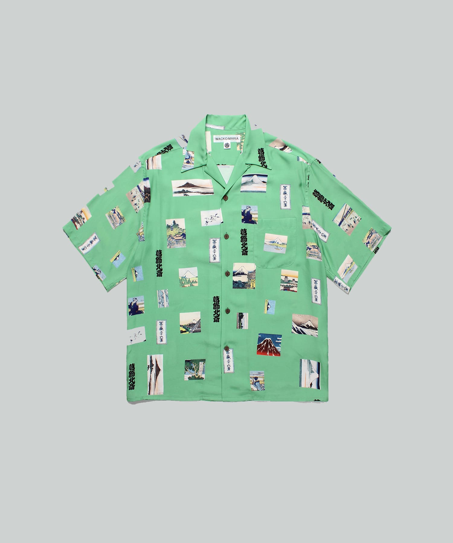 葛飾北斎 S/S HAWAIIAN SHIRT