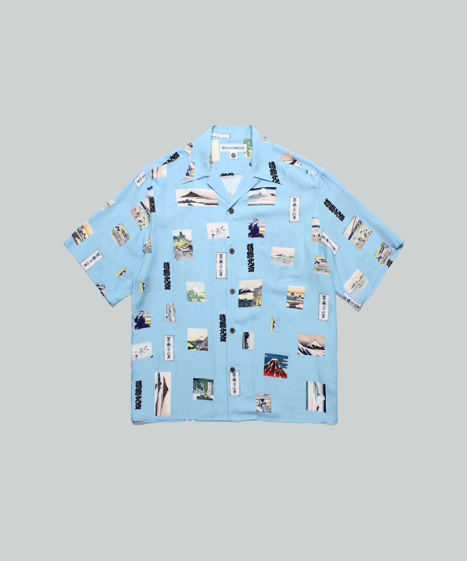 葛飾北斎 S/S HAWAIIAN SHIRT