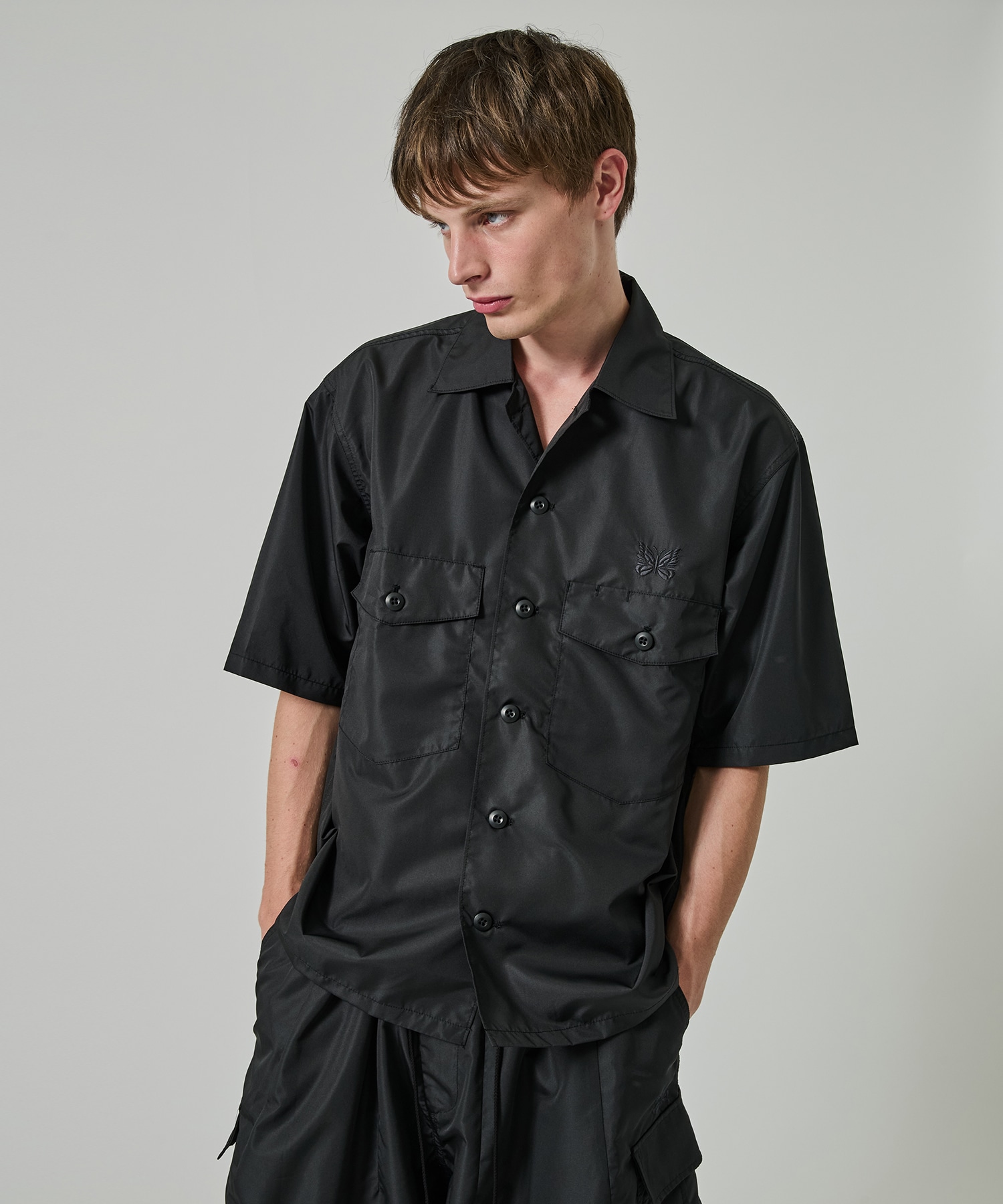 別注 Fatigue S/S Shirt - 撥水Nylon
