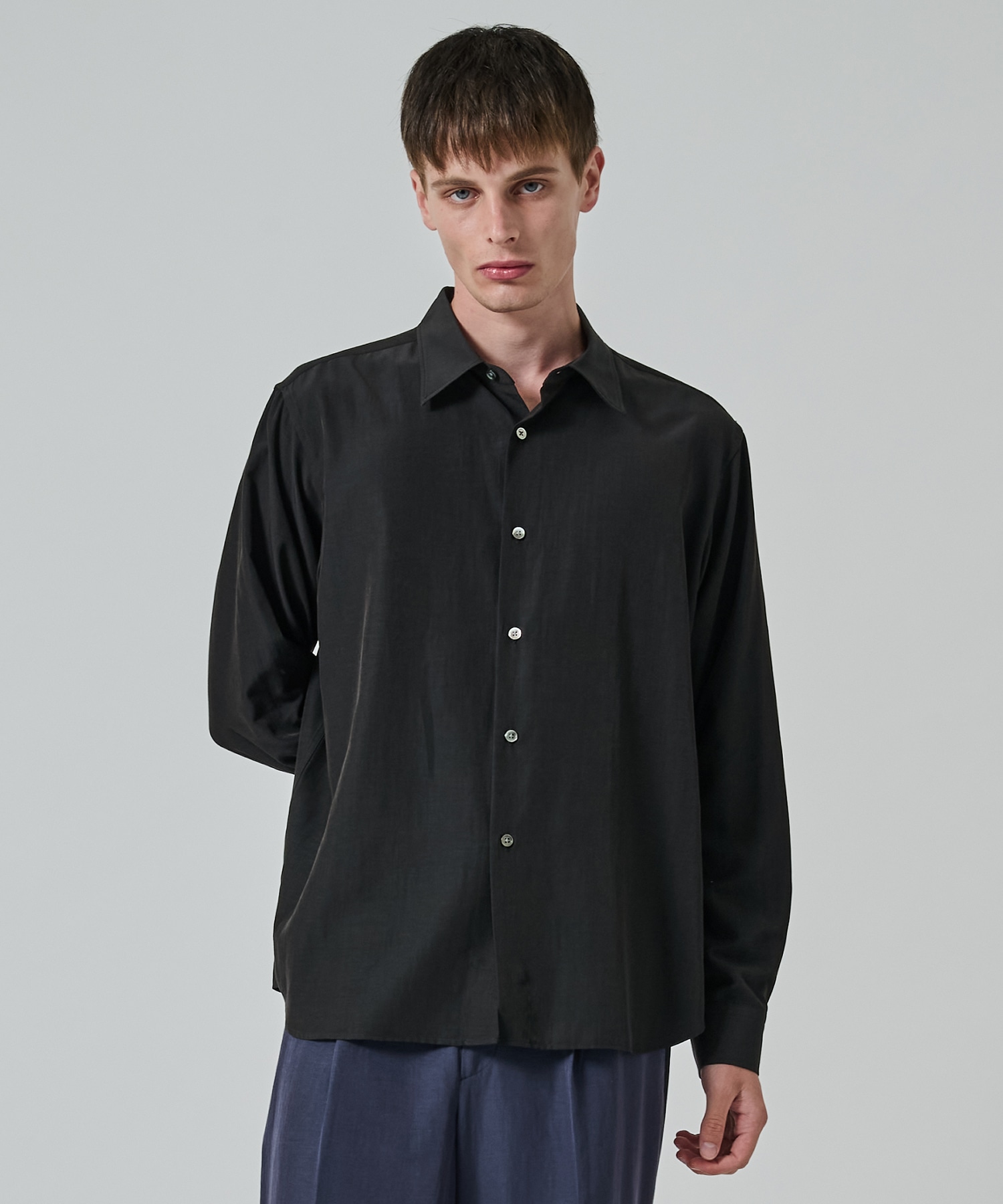 別注 Long Sleeve Regular Collar Shirt