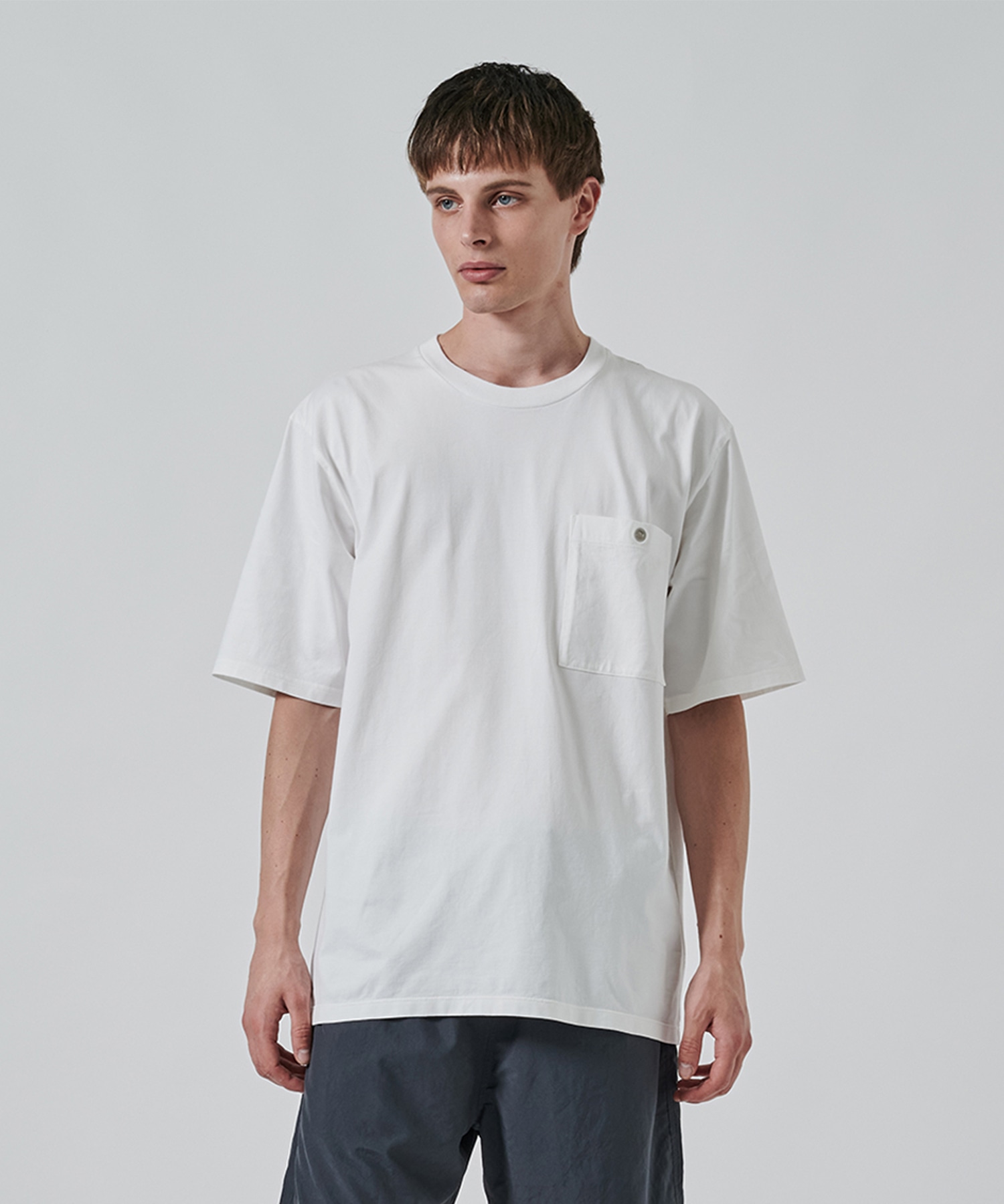 別注 ONE EYELET POCKET TEE