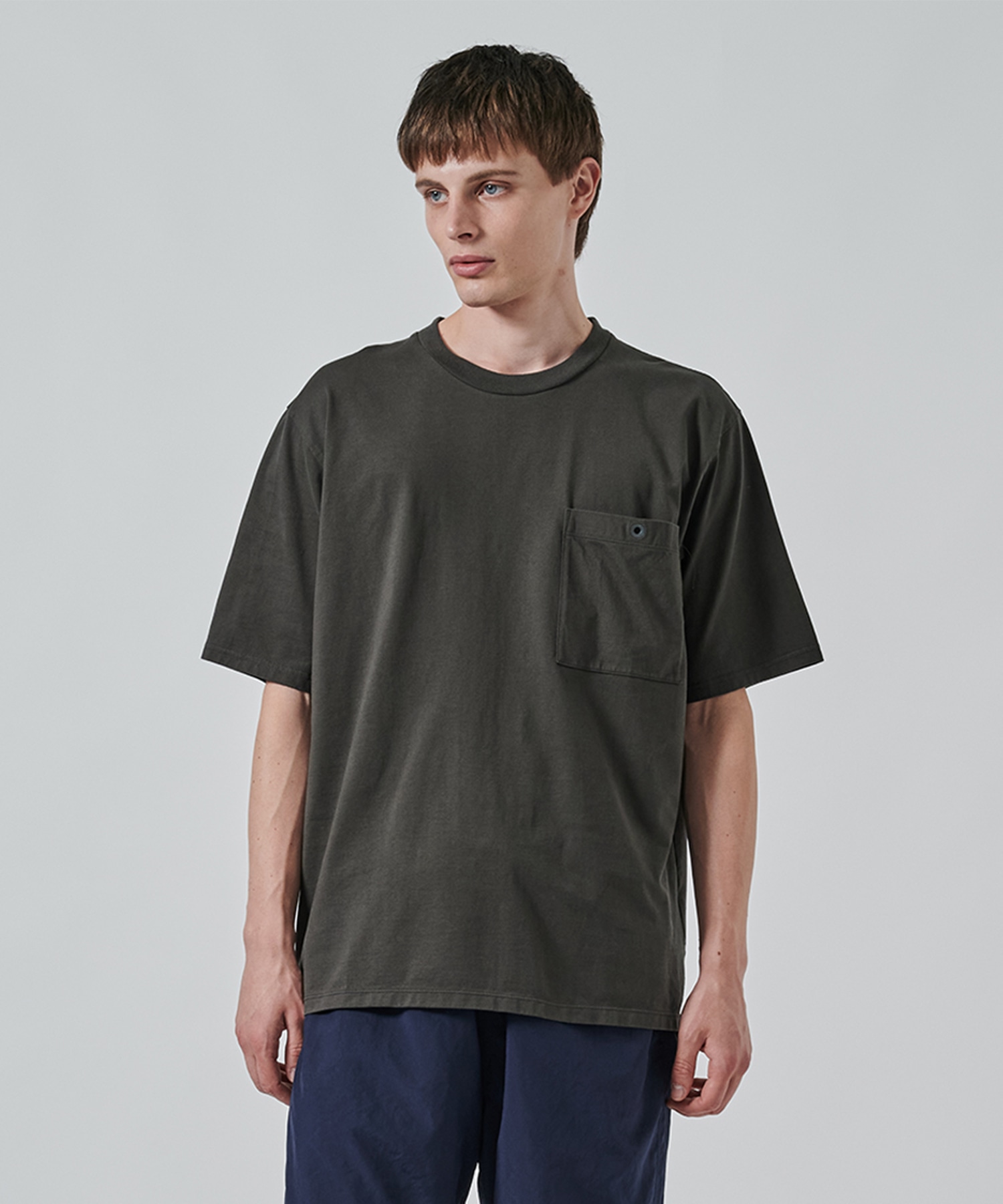 別注 ONE EYELET POCKET TEE
