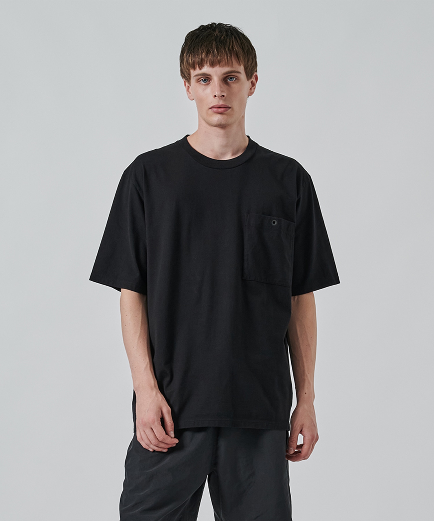別注 ONE EYELET POCKET TEE