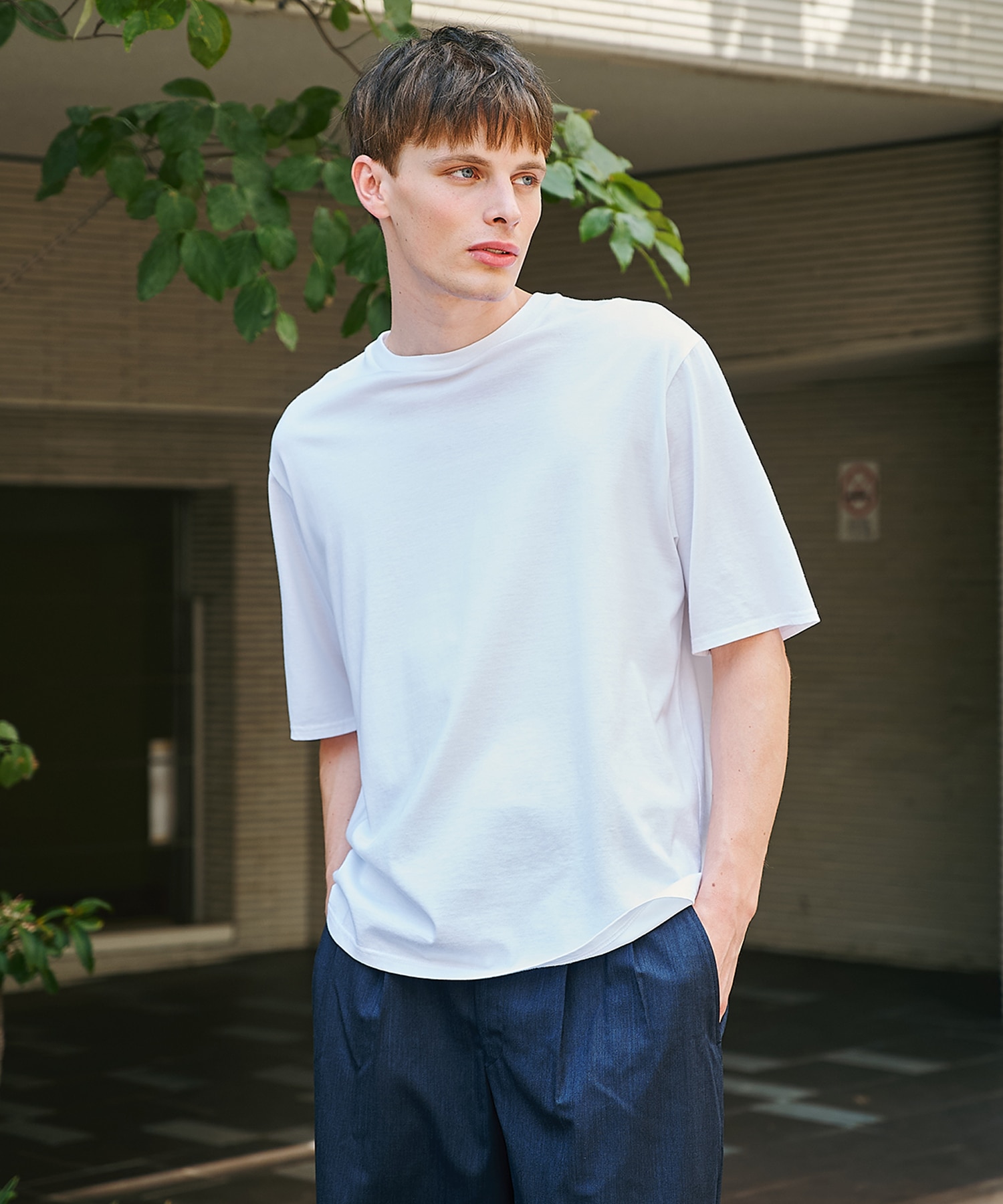 〈別注〉CREW NECK TEE