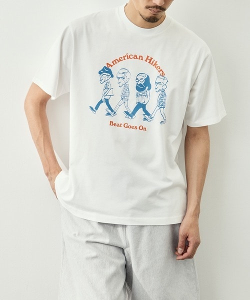 MASATO MAEKAWA - AMERICAN HIKERS  S/S TEE