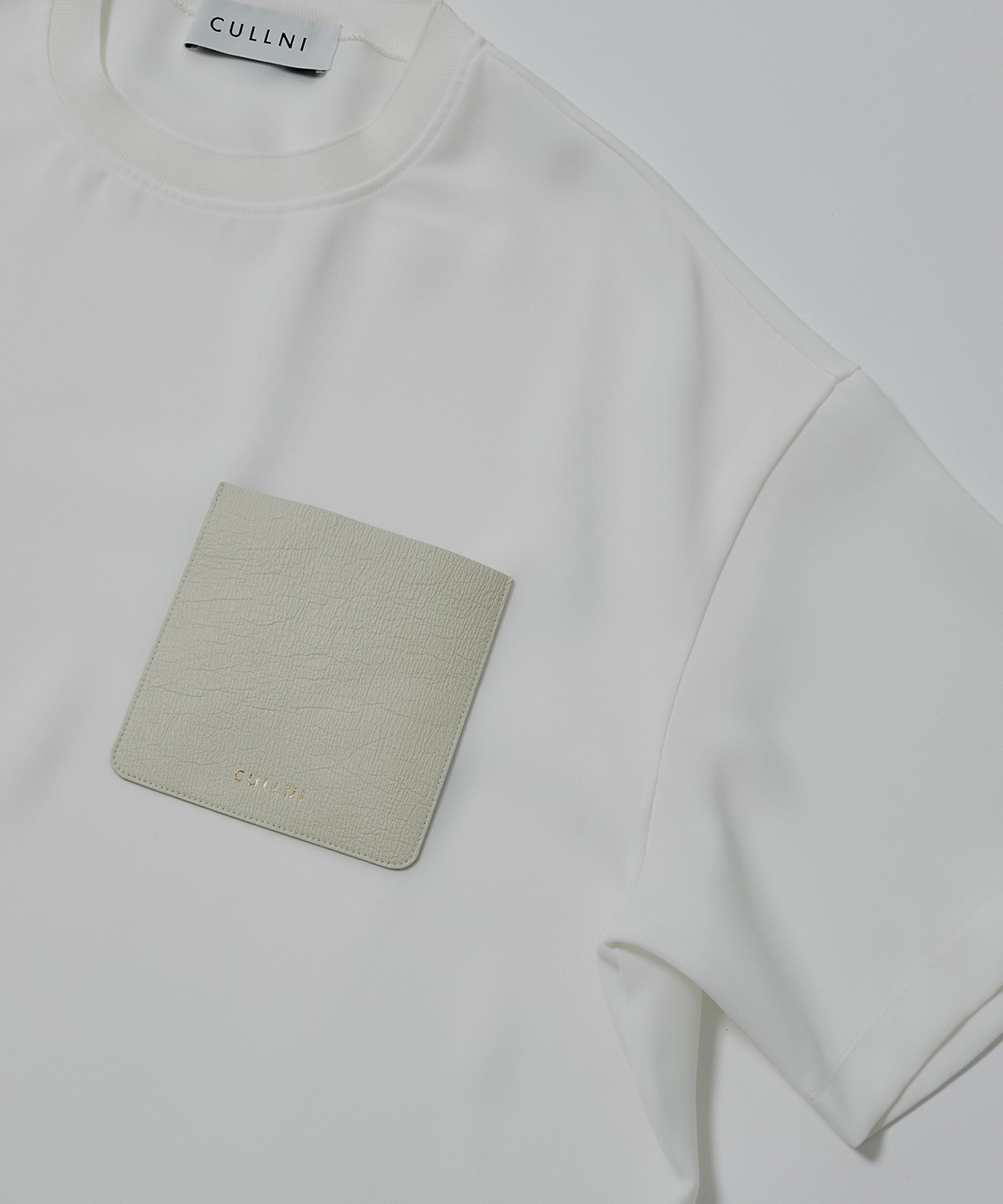 〈別注〉Sugoku Suzushii Leather Pocket S/S TEE