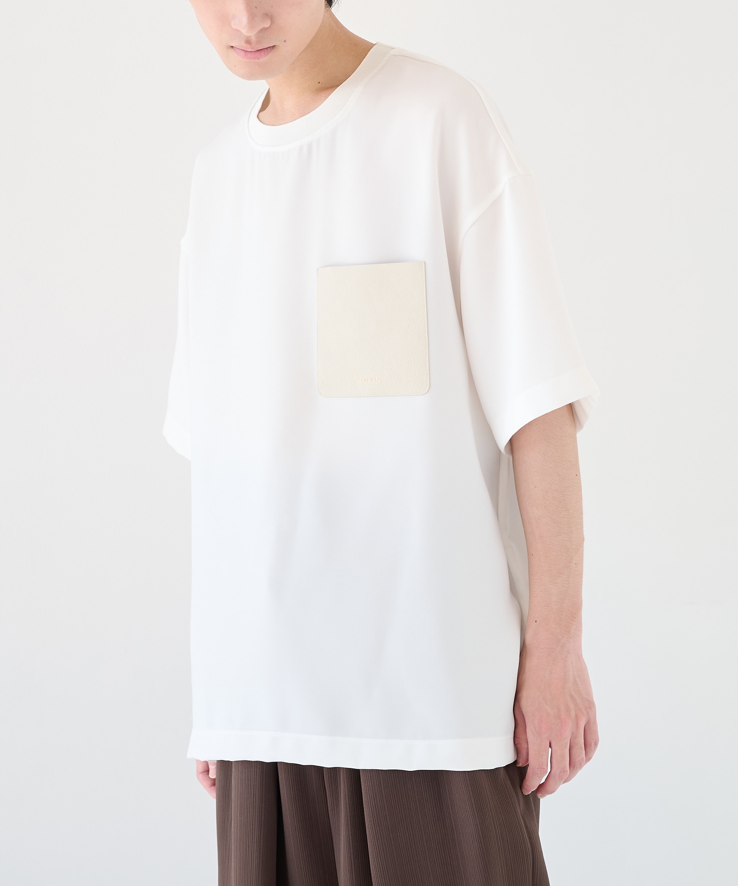 〈別注〉Sugoku Suzushii Leather Pocket S/S TEE