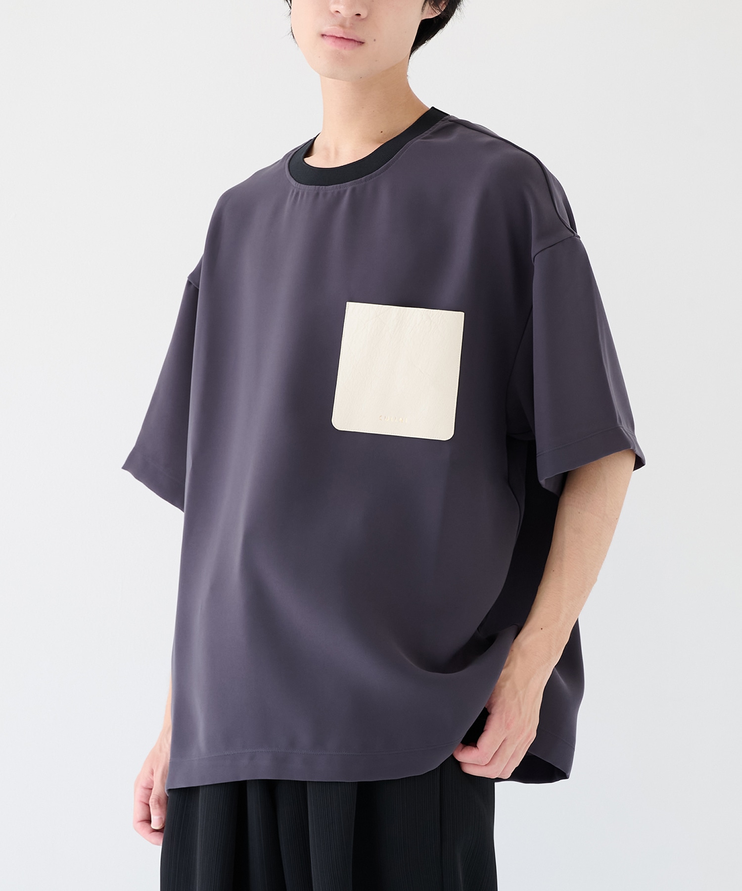 〈別注〉Sugoku Suzushii Leather Pocket S/S TEE
