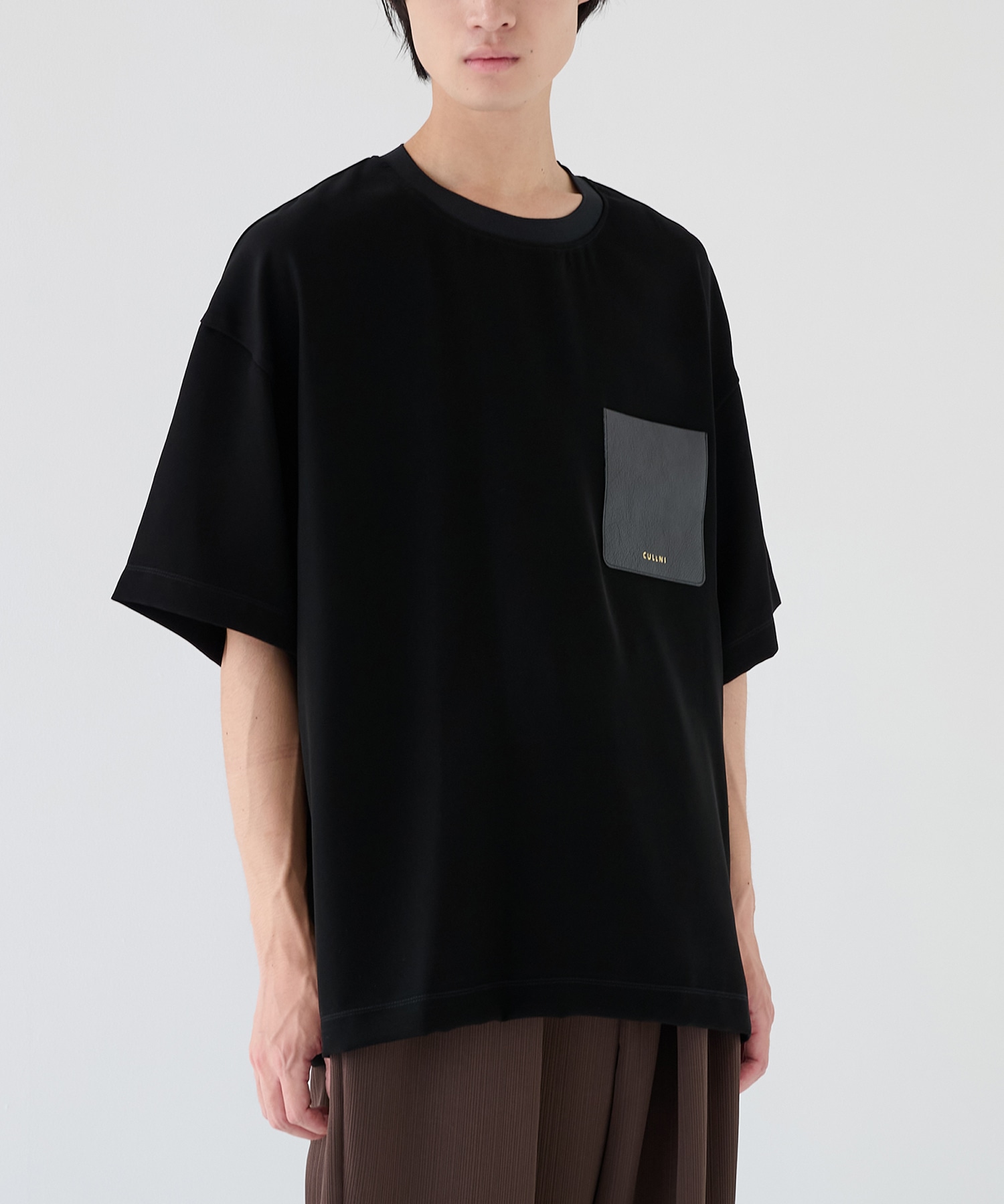 〈別注〉Sugoku Suzushii Leather Pocket S/S TEE