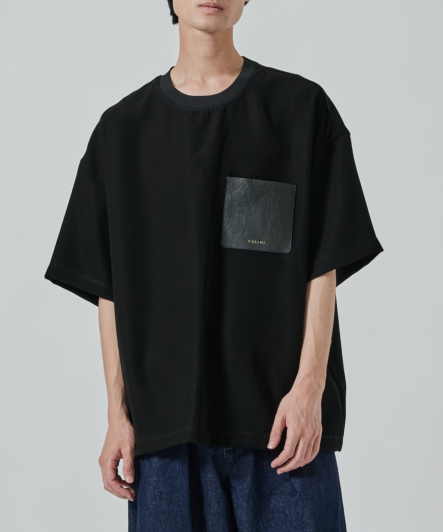 〈別注〉Sugoku Suzushii Leather Pocket S/S TEE