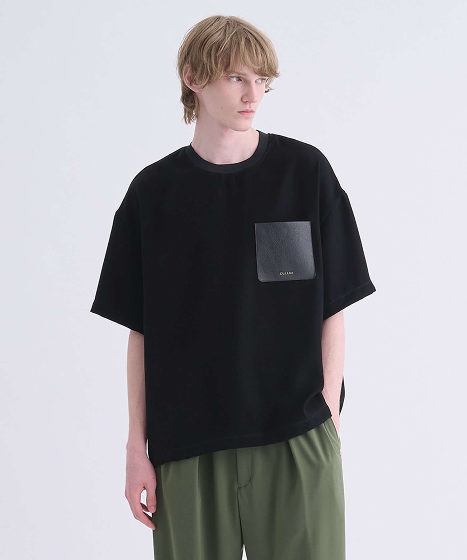 〈別注〉Sugoku Suzushii Leather Pocket S/S TEE