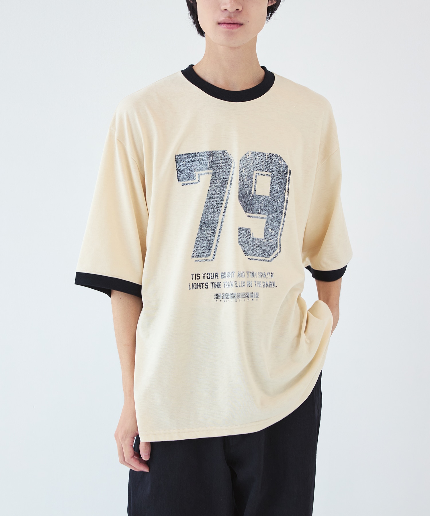 別注 RINGER TEE